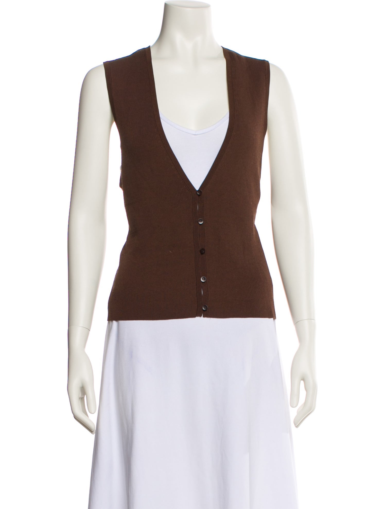 Matteau V-Neck Sleeveless Top