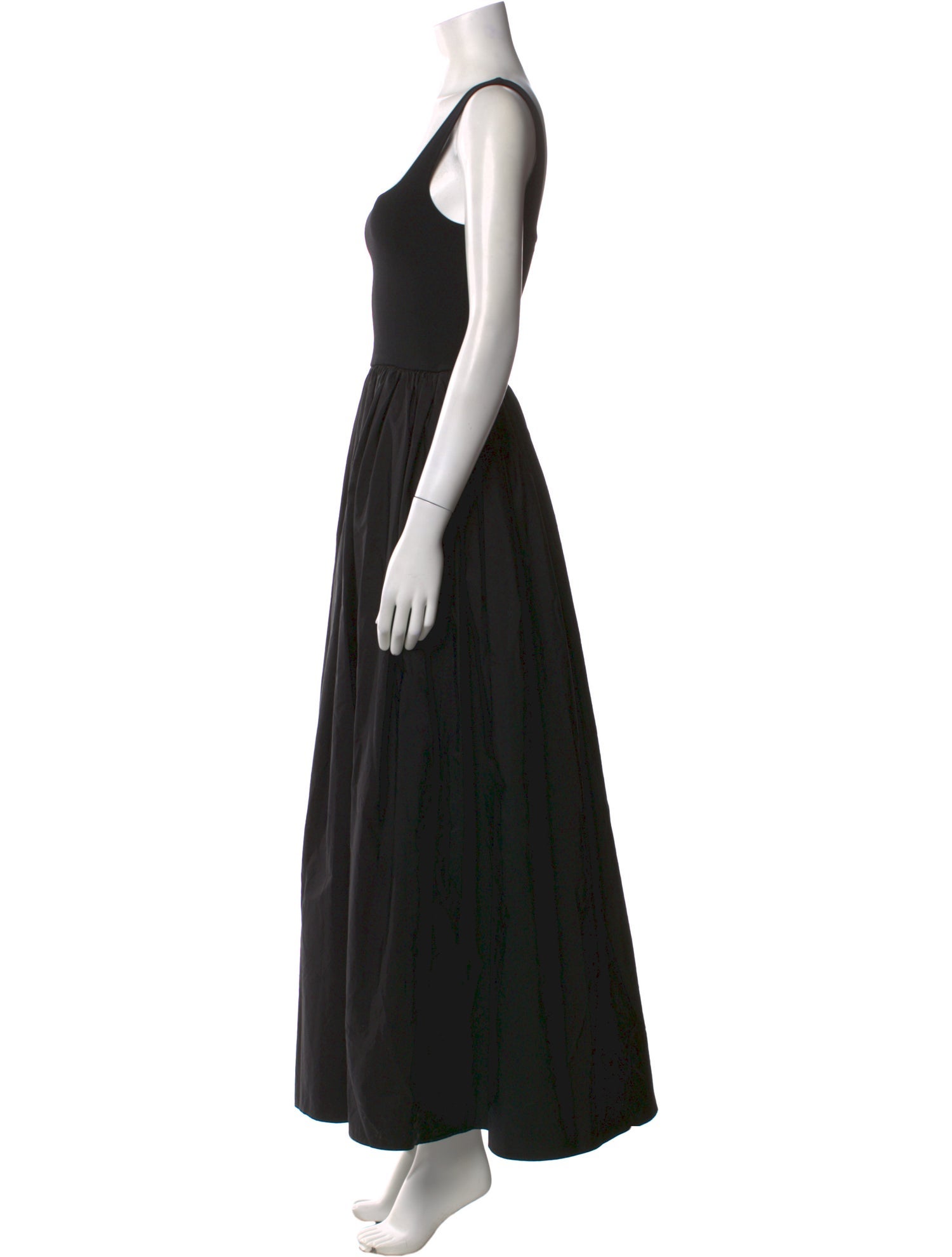 Matteau Square Neckline Midi Length Dress