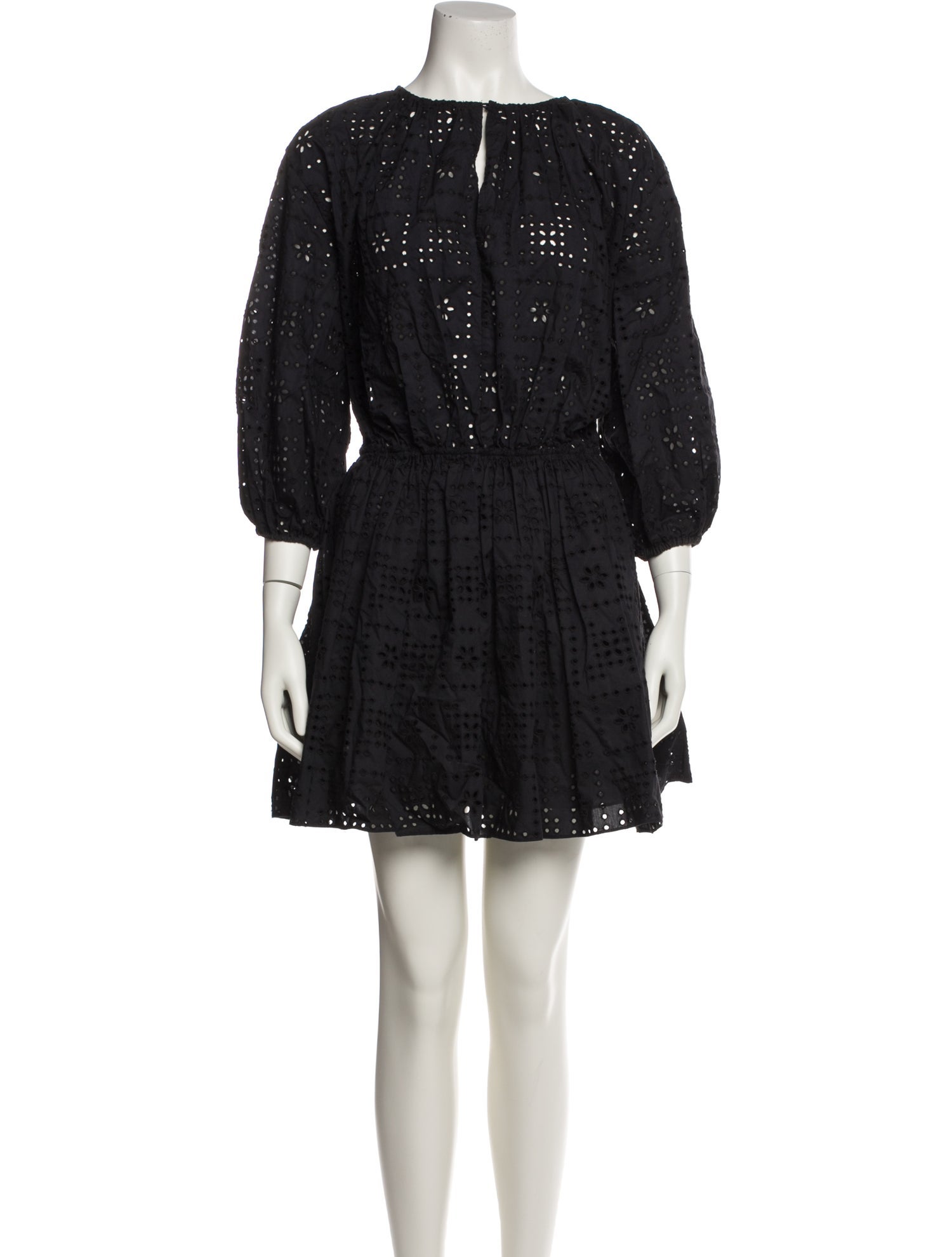 Matteau Bateau Neckline Mini Dress