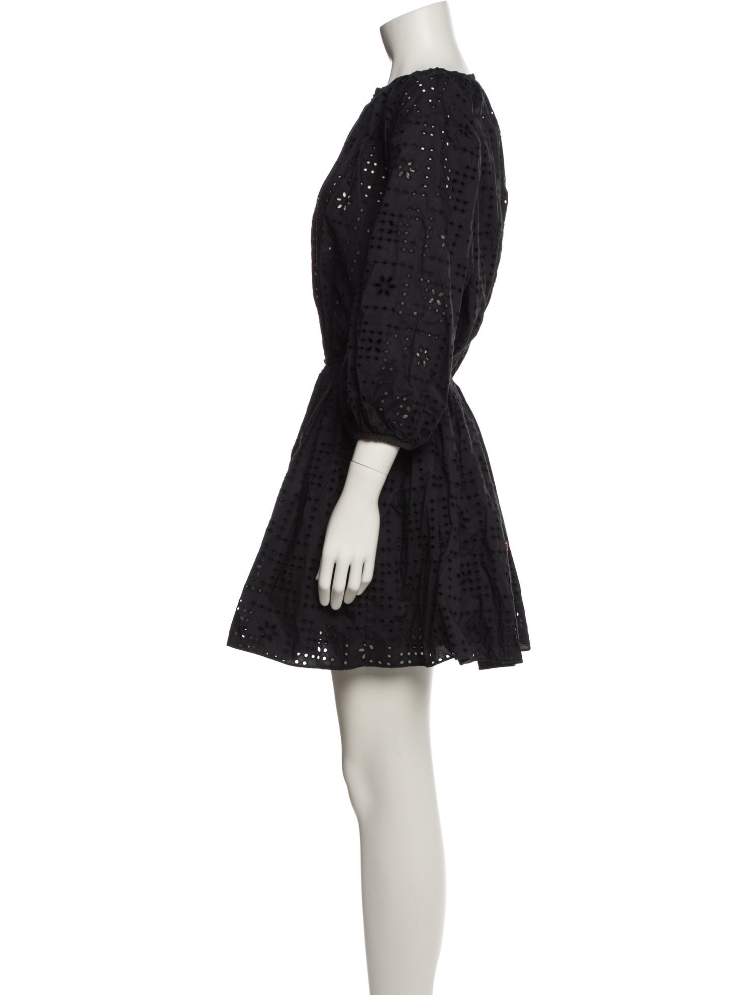 Matteau Bateau Neckline Mini Dress