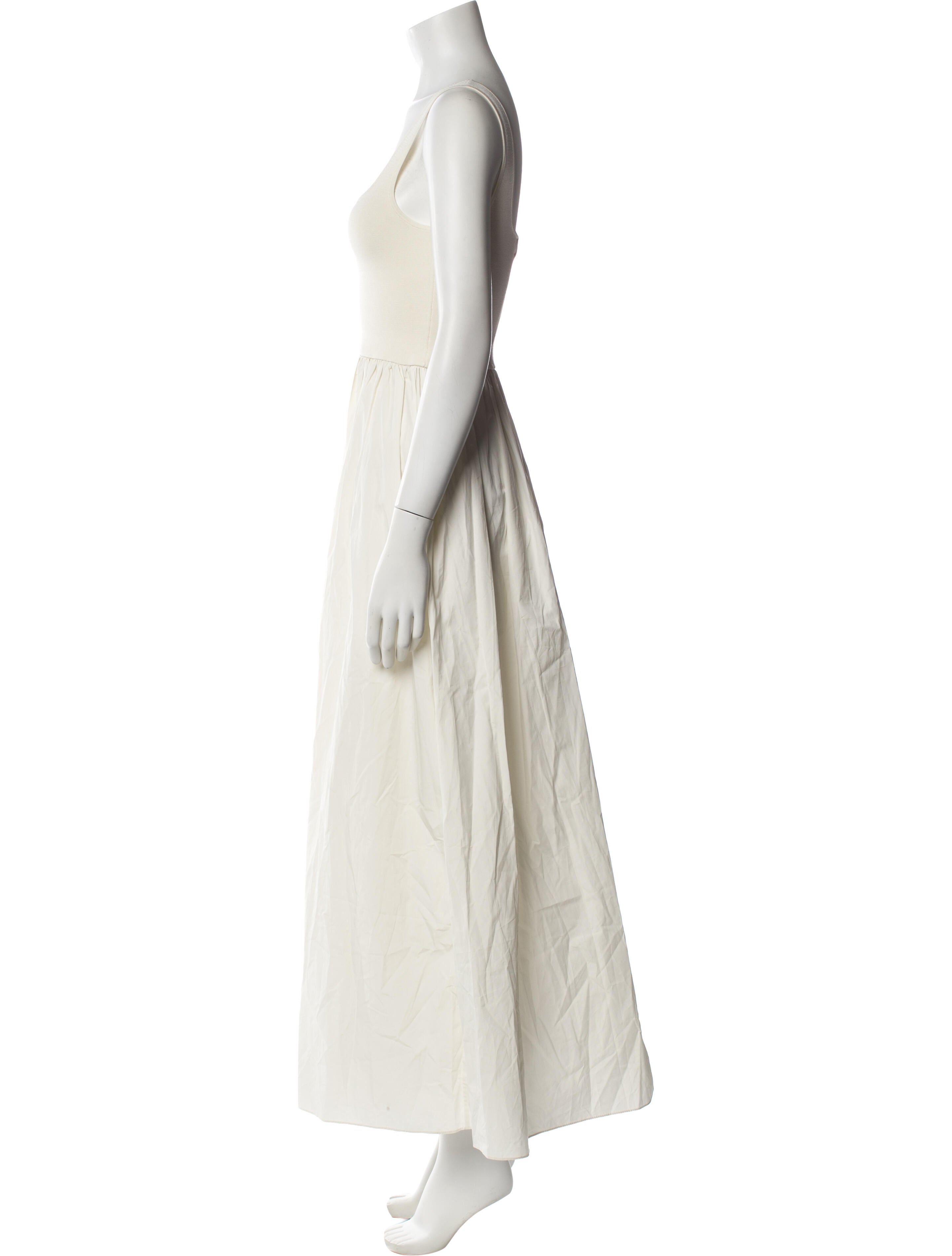 Matteau Square Neckline Long Dress w/ Tags