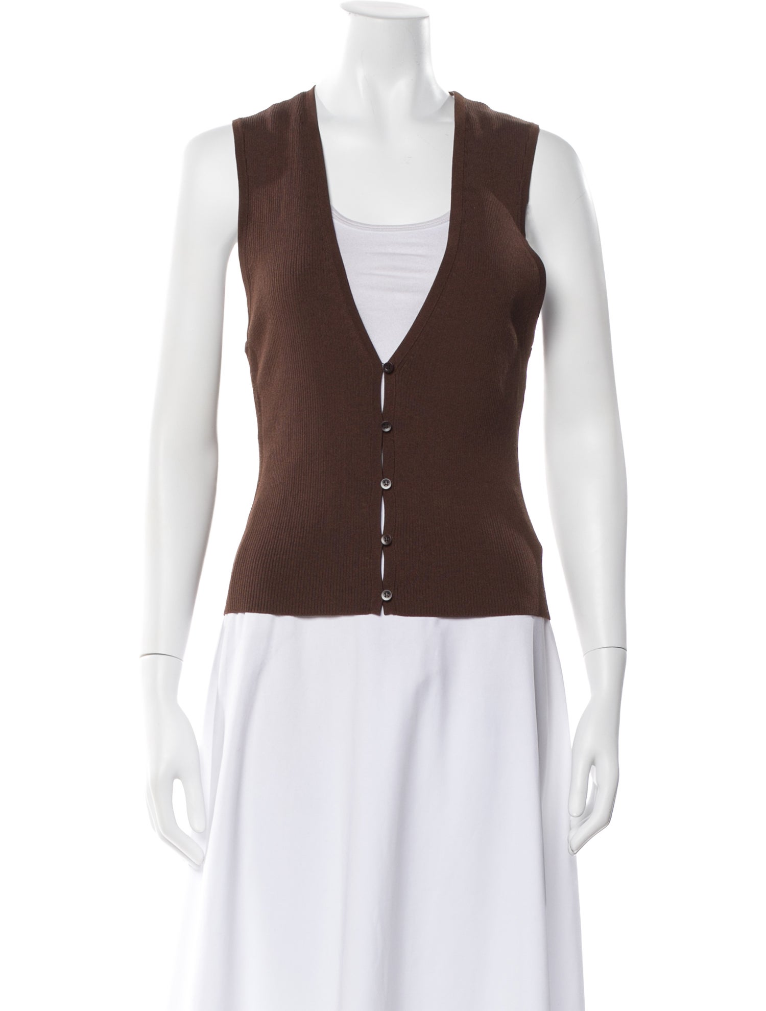 Matteau V-Neck Sleeveless Top