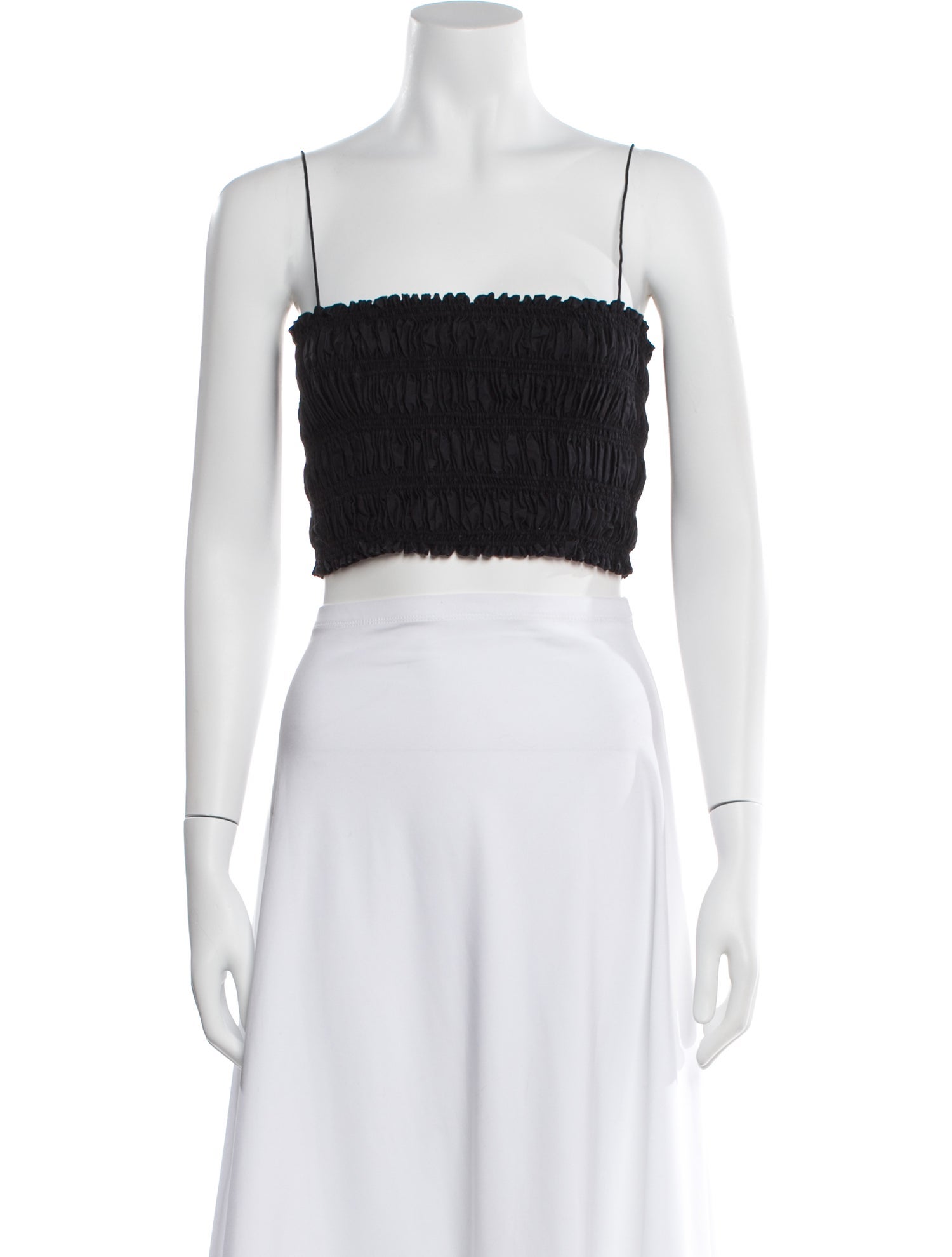 Matteau Square Neckline Sleeveless Crop Top