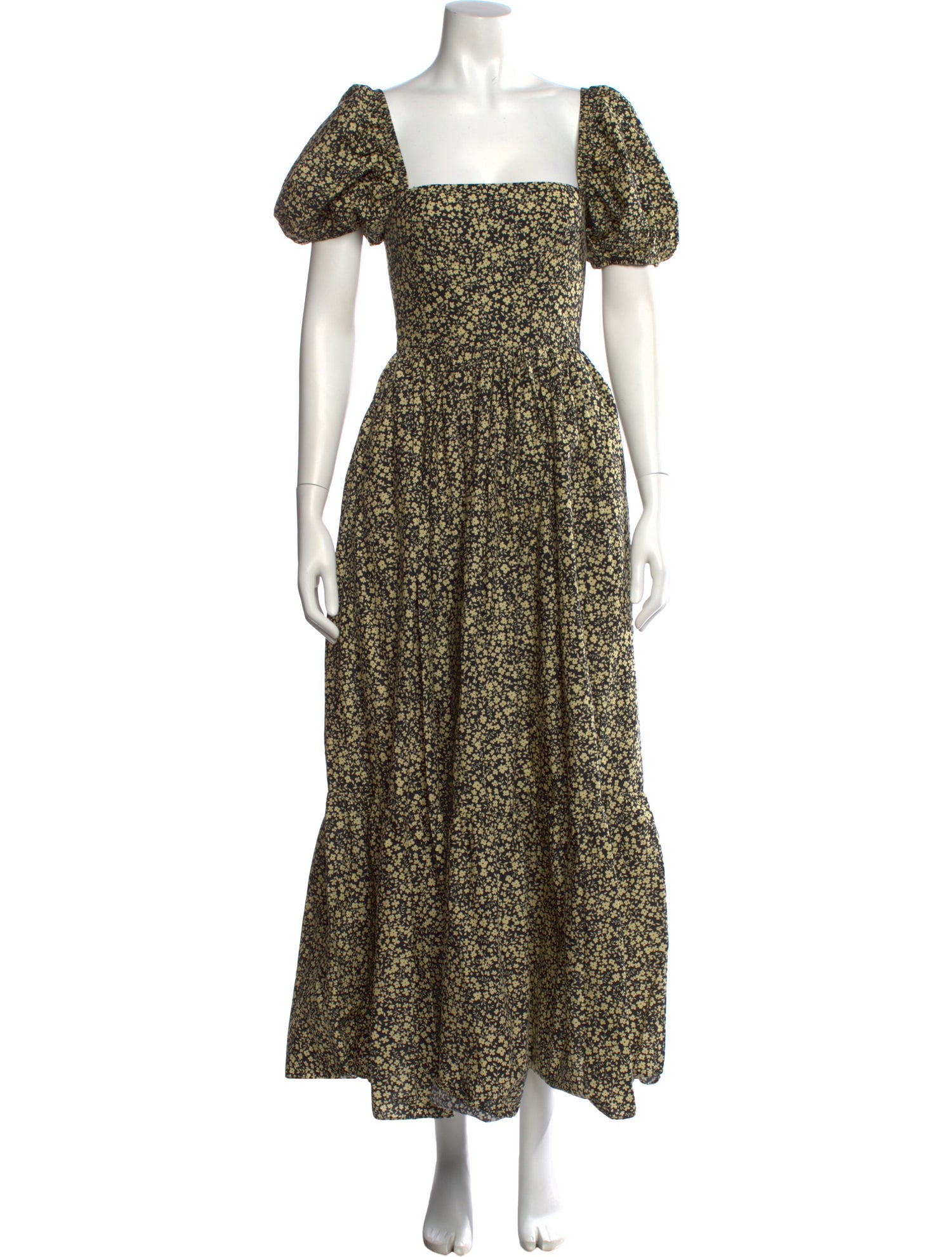 Matteau Floral Print Long Dress