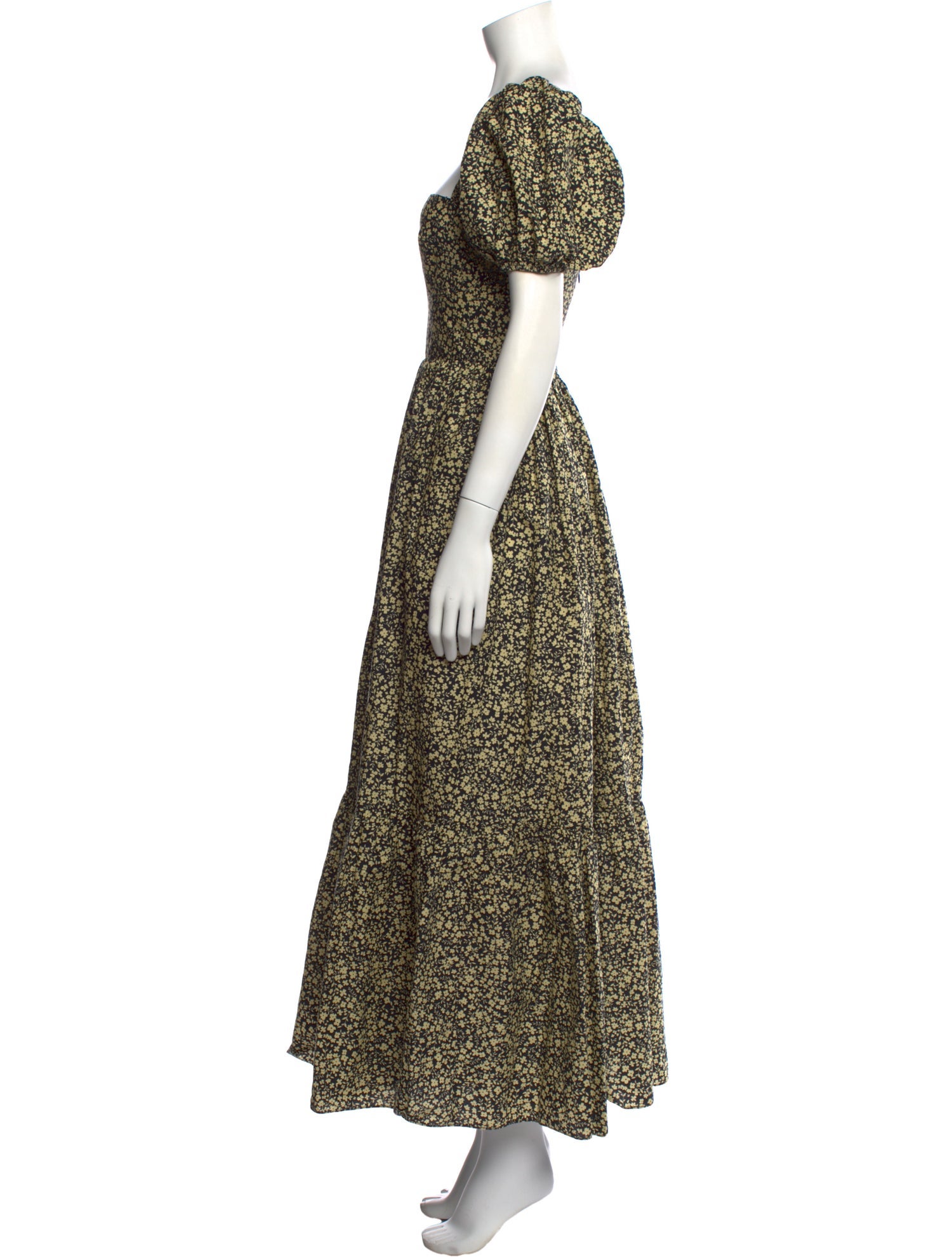 Matteau Floral Print Long Dress