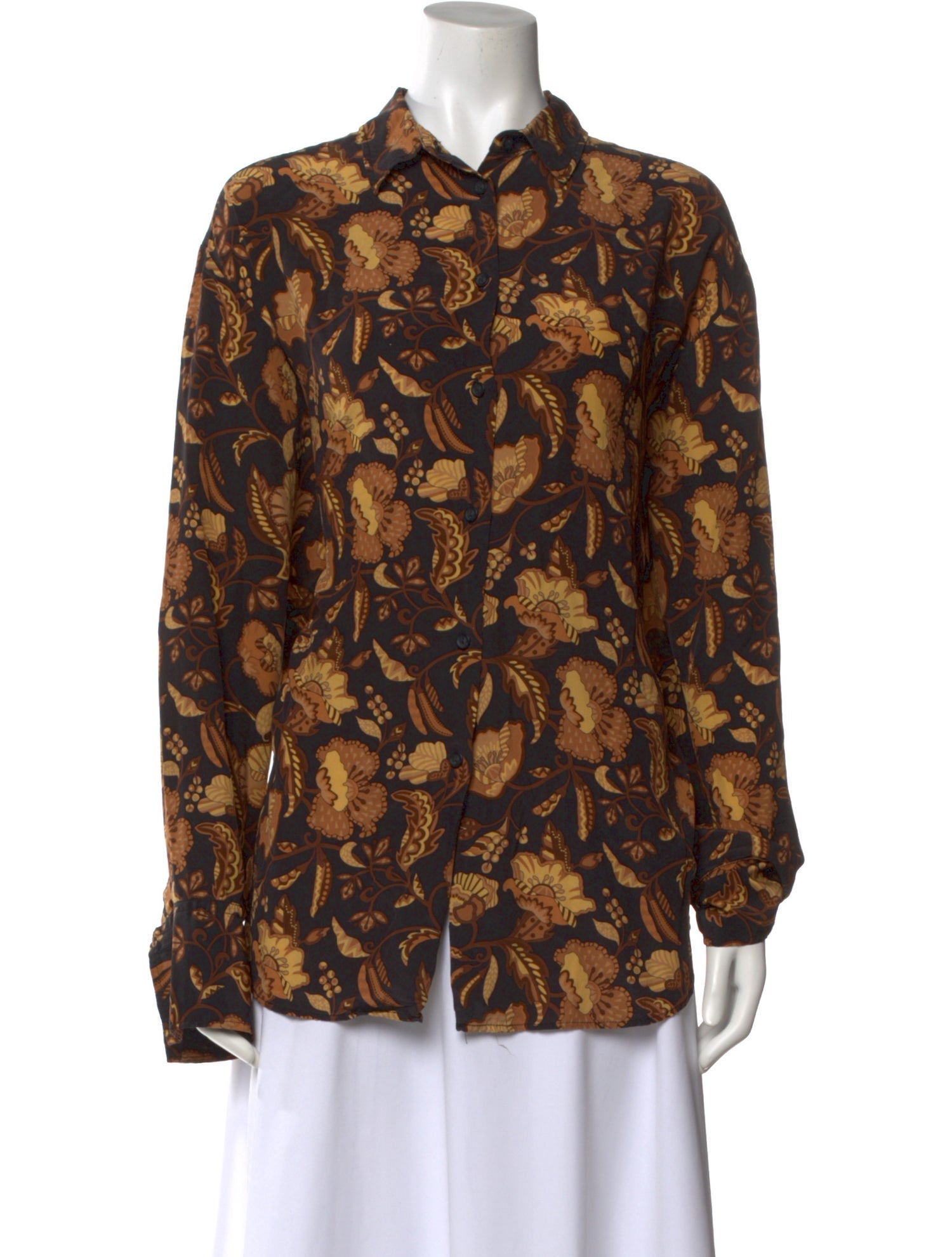 Matteau Silk Printed Blouse