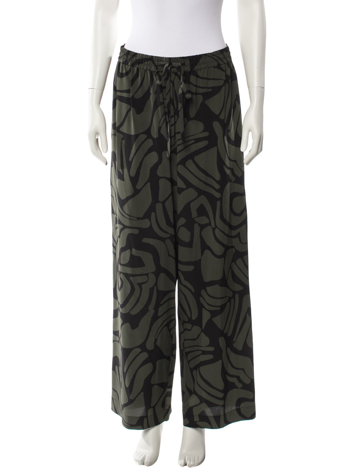 Matteau Silk Wide Leg Pants