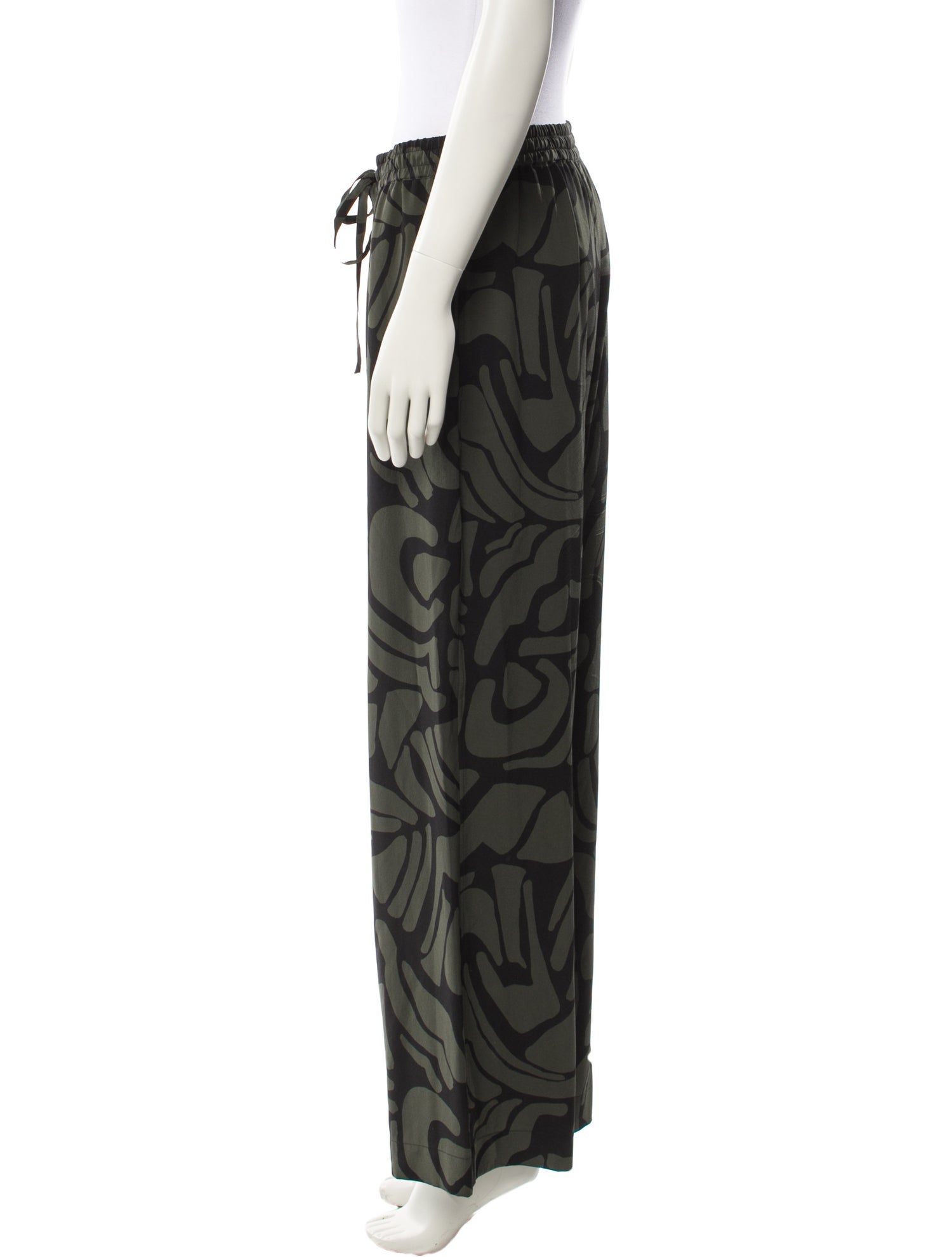 Matteau Silk Wide Leg Pants