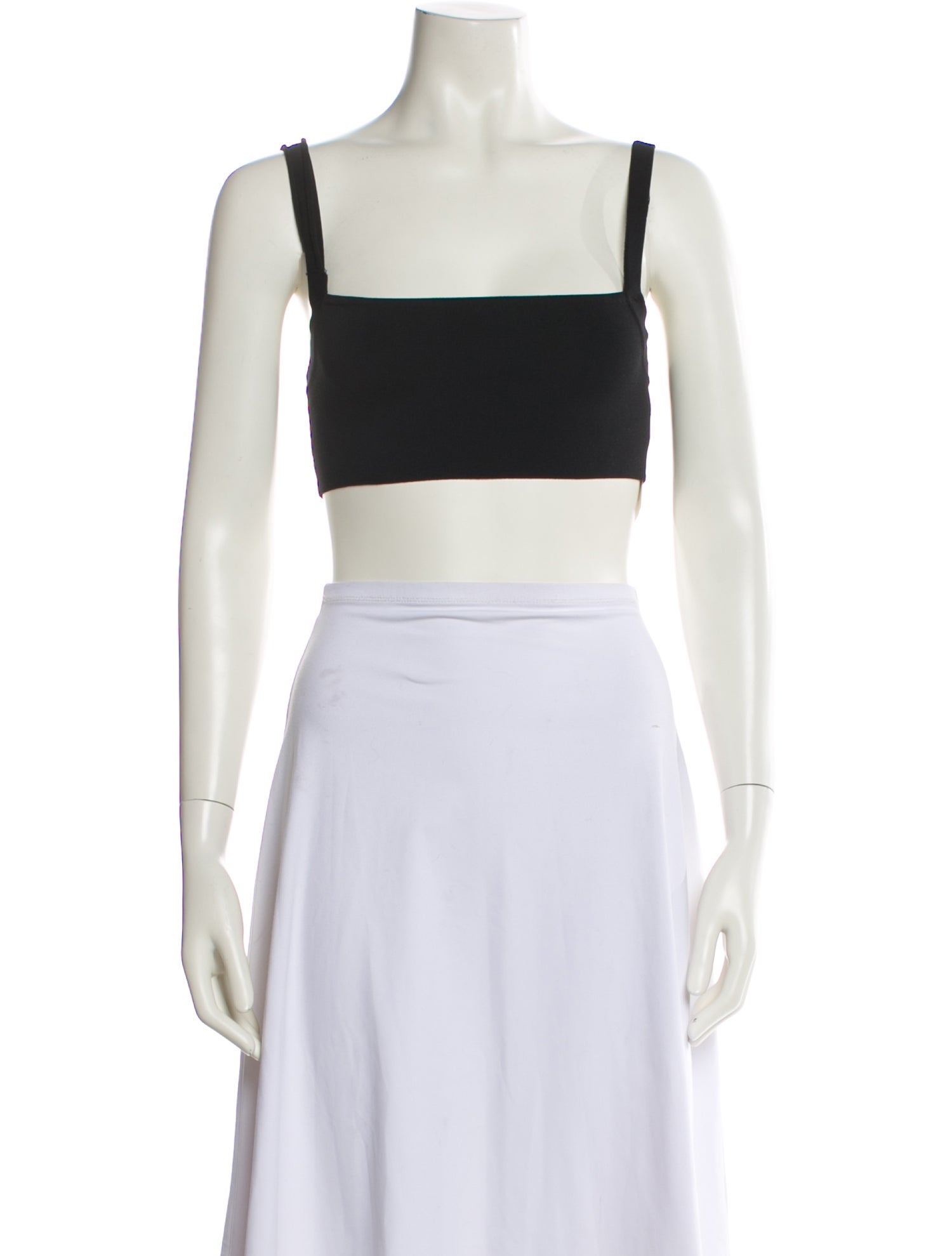 Matteau Square Neckline Sleeveless Crop Top