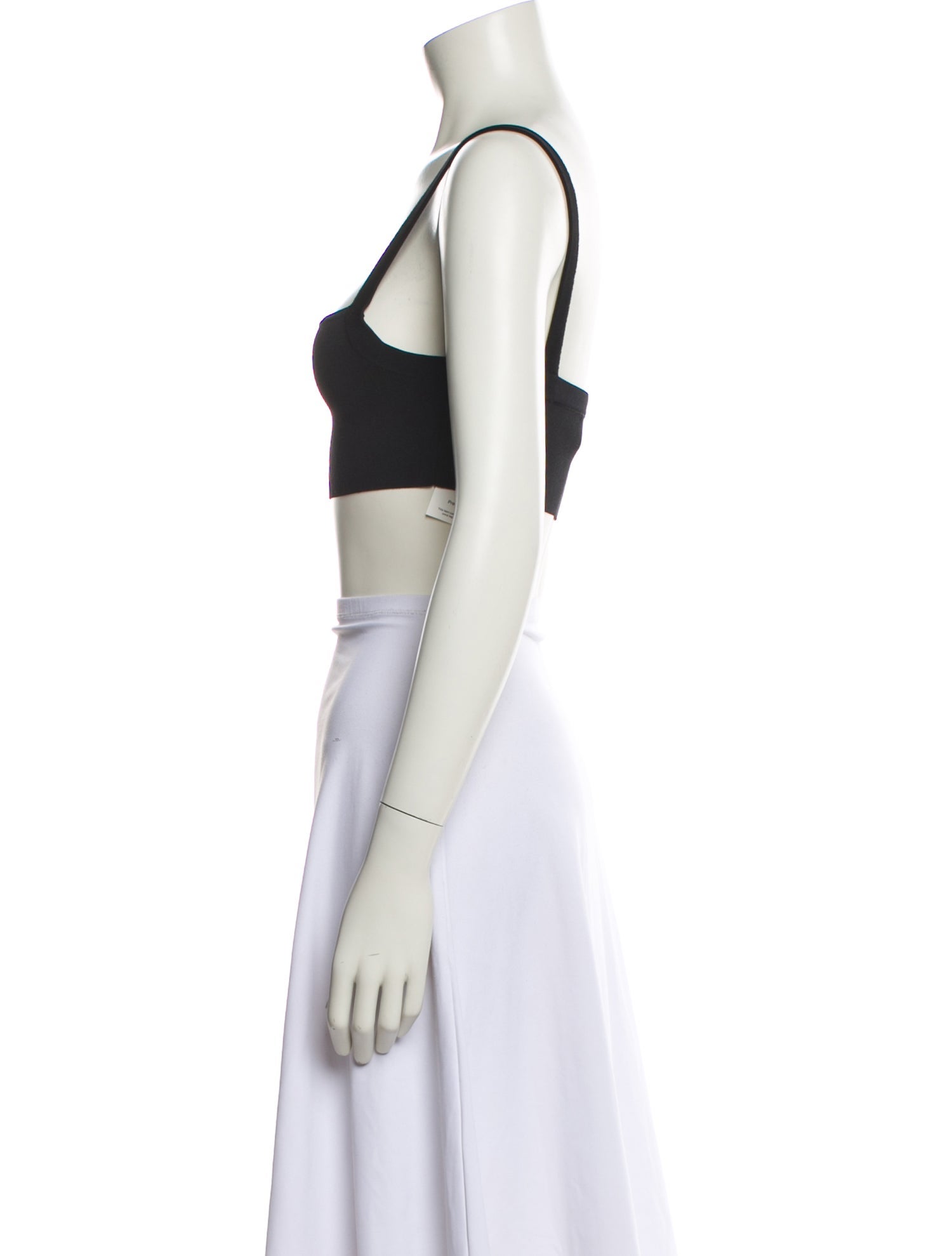 Matteau Square Neckline Sleeveless Crop Top