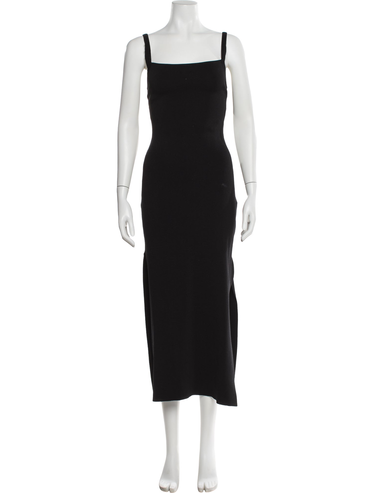 Matteau Square Neckline Midi Length Dress