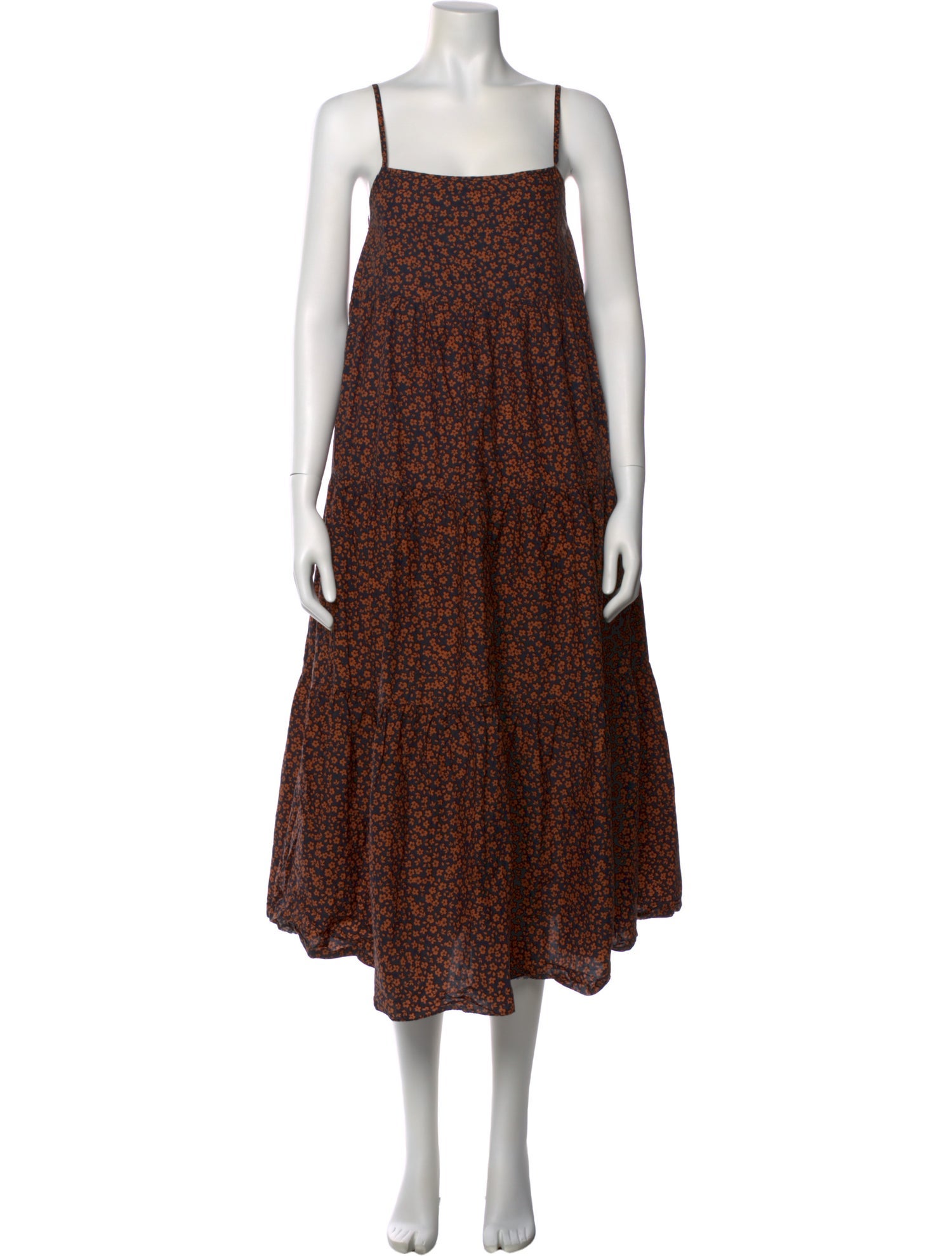 Matteau Floral Print Long Dress