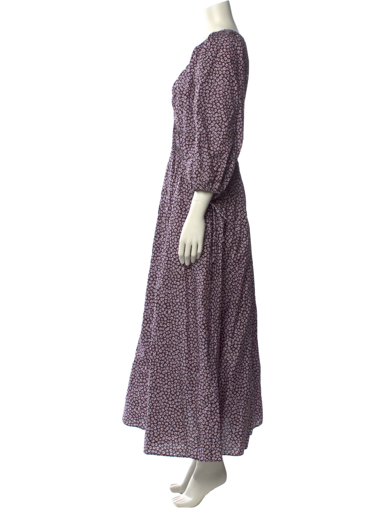 Matteau Printed Long Dress