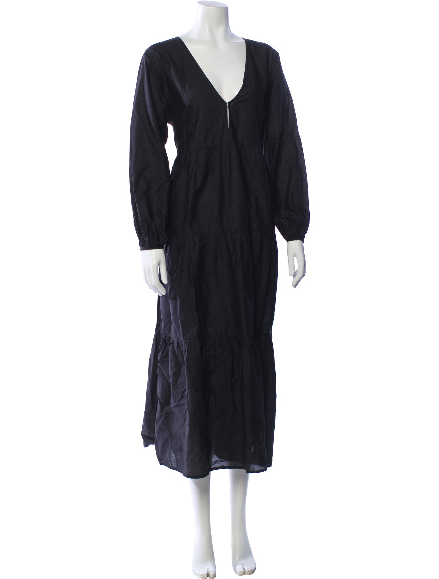 Matteau V-Neck Long Dress