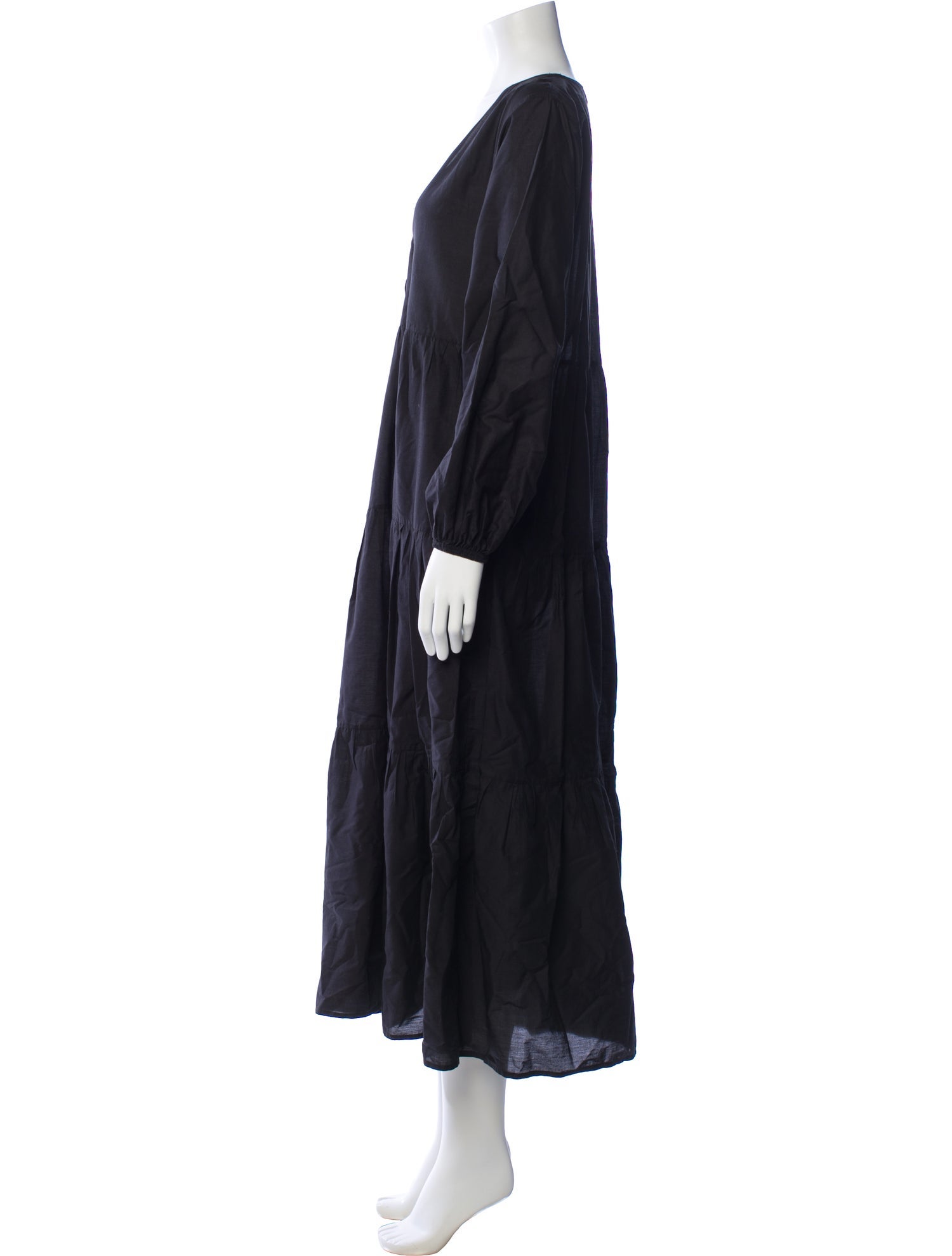 Matteau V-Neck Long Dress