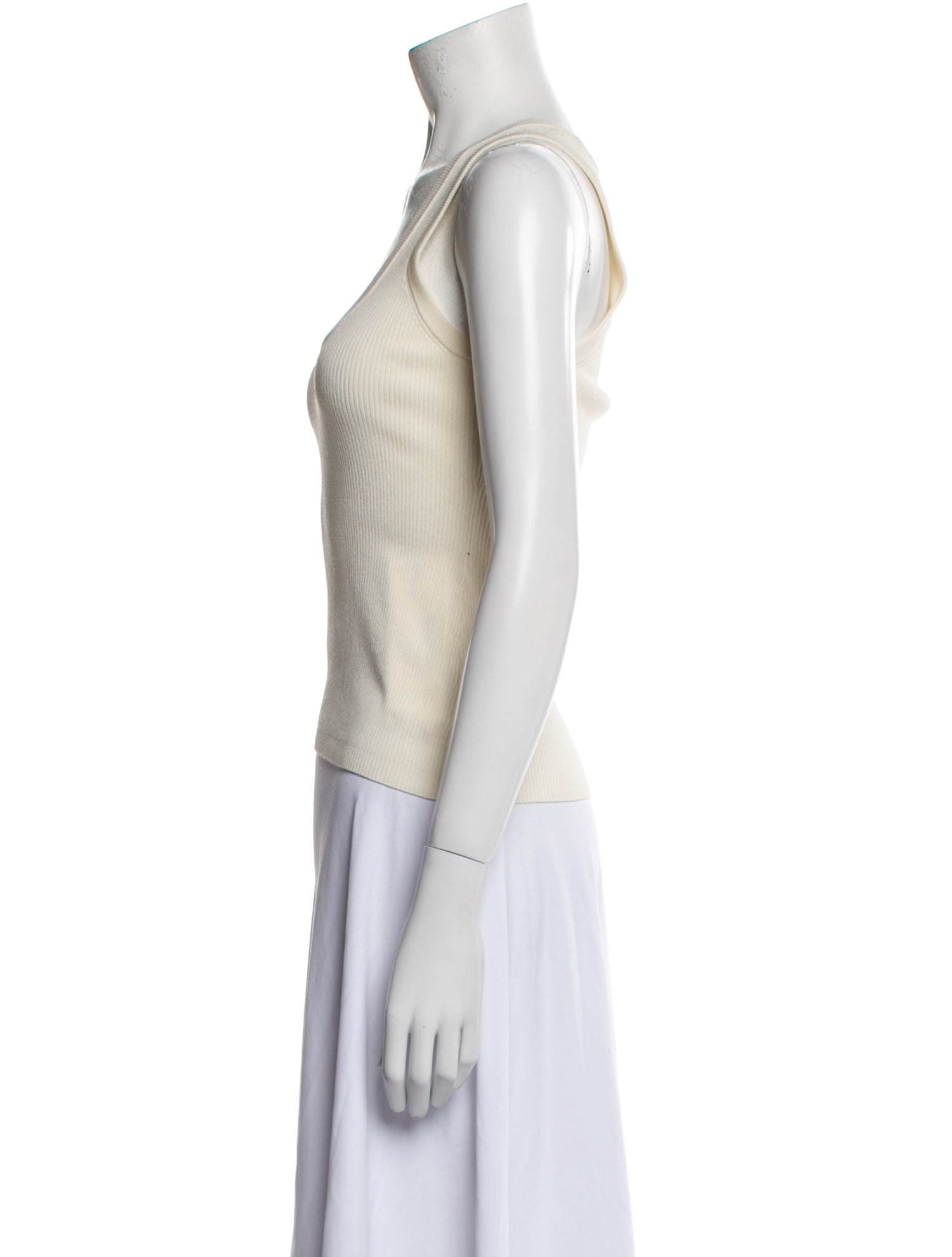 Matteau Nylon Scoop Neck Top