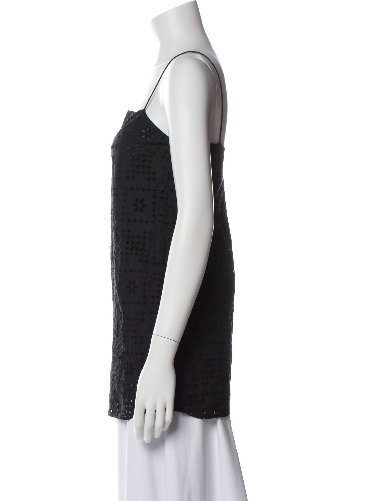 Matteau Floral Print Square Neckline Top