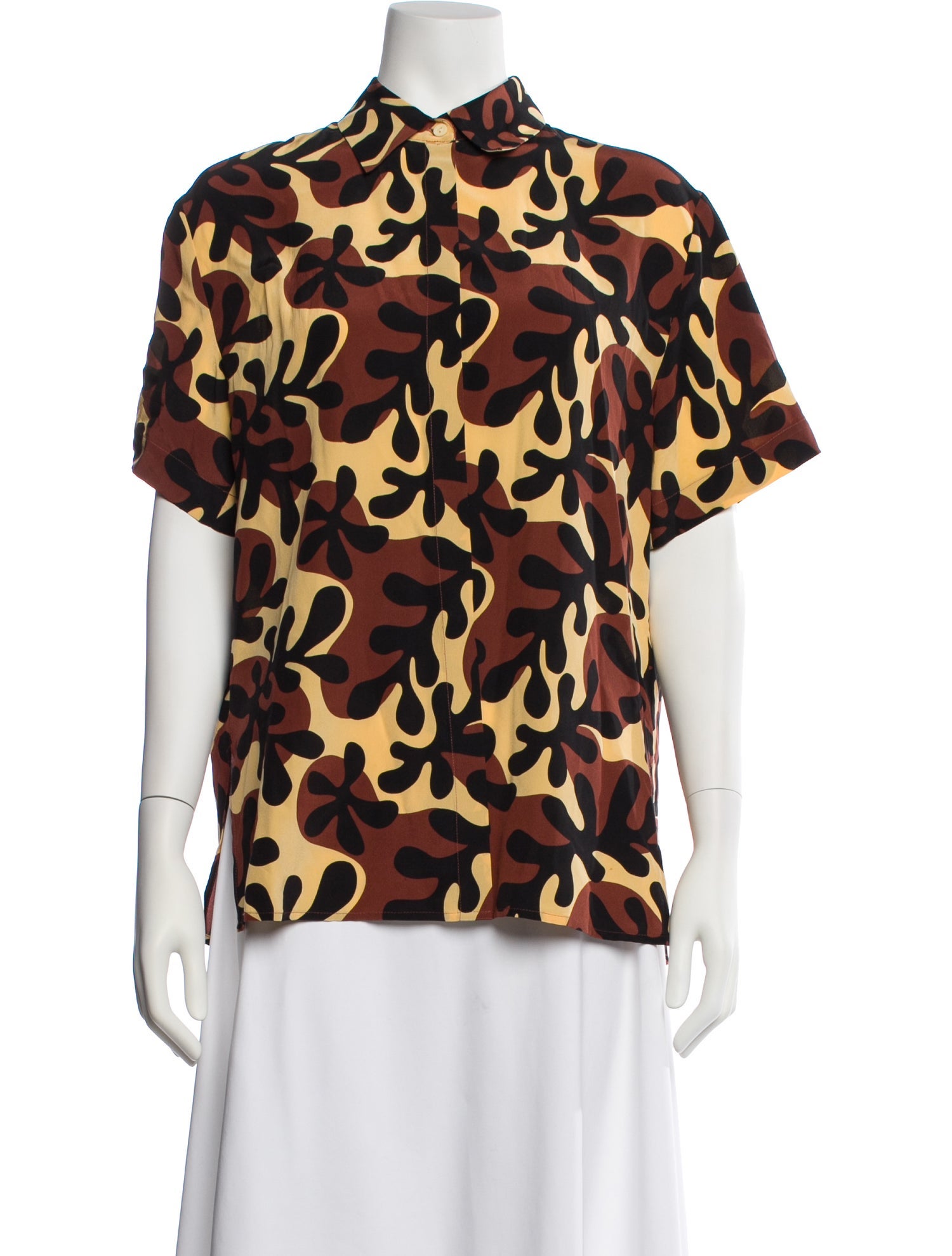 Matteau Silk Patterned Blouse