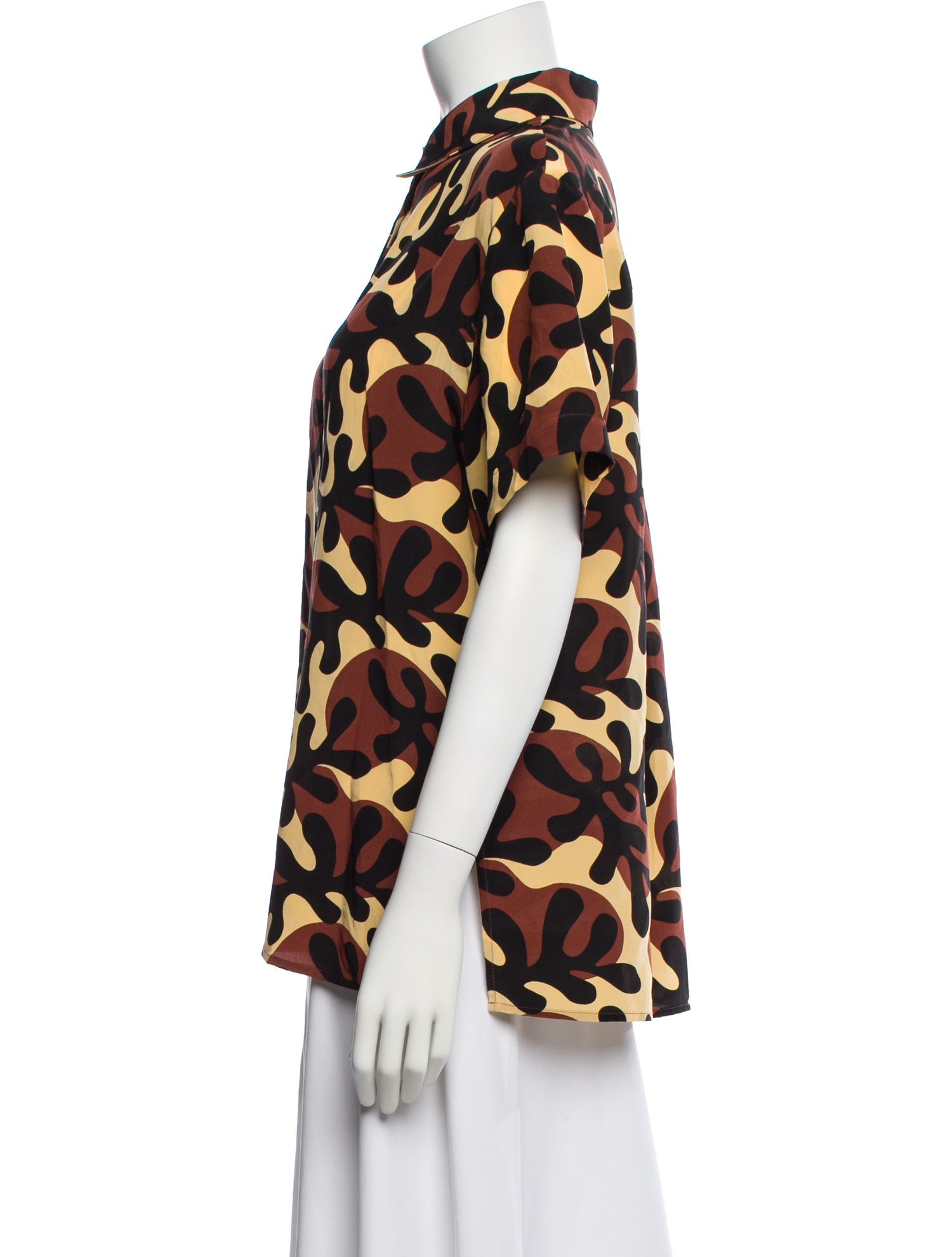 Matteau Silk Patterned Blouse