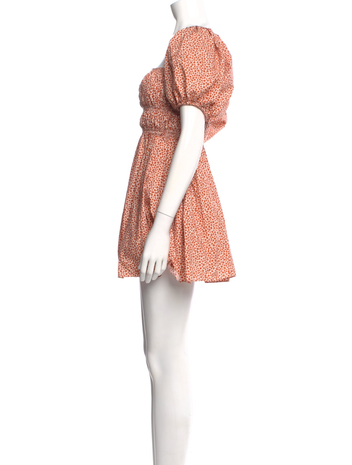 Matteau Floral Print Mini Dress