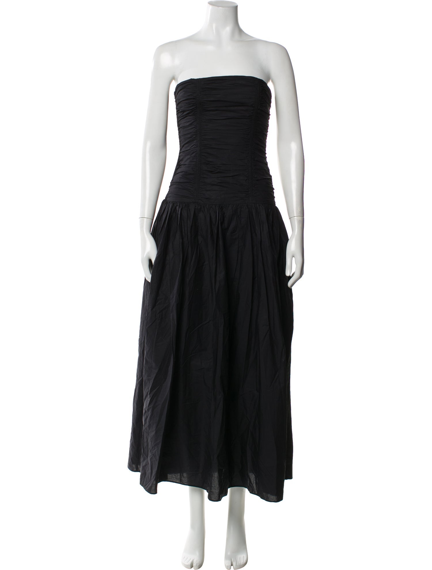 Matteau Silk Midi Length Dress