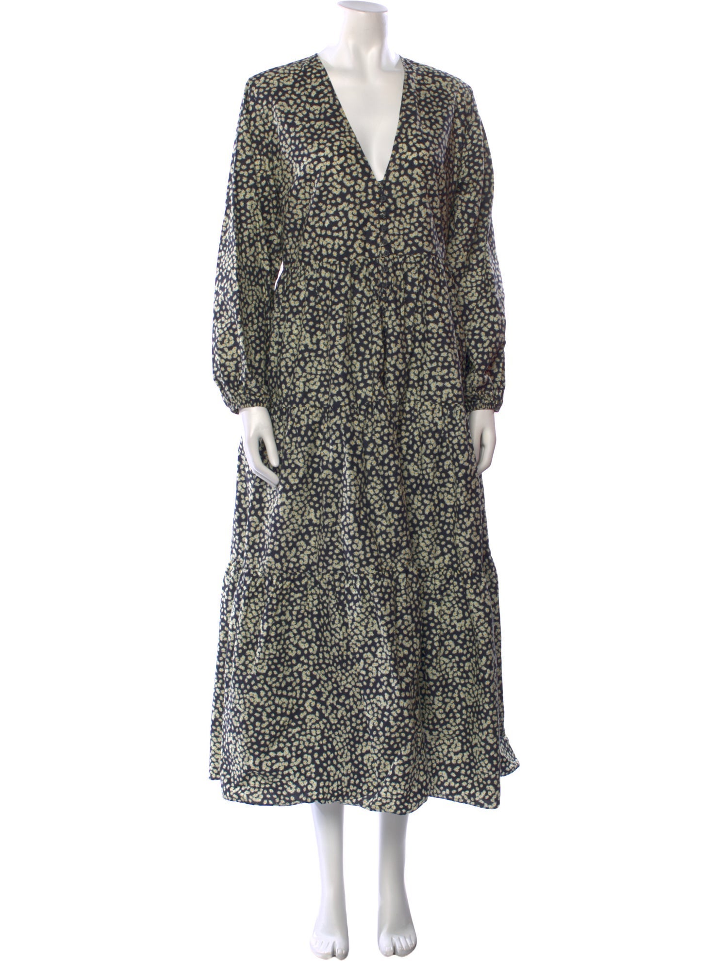 Matteau Floral Print Long Dress