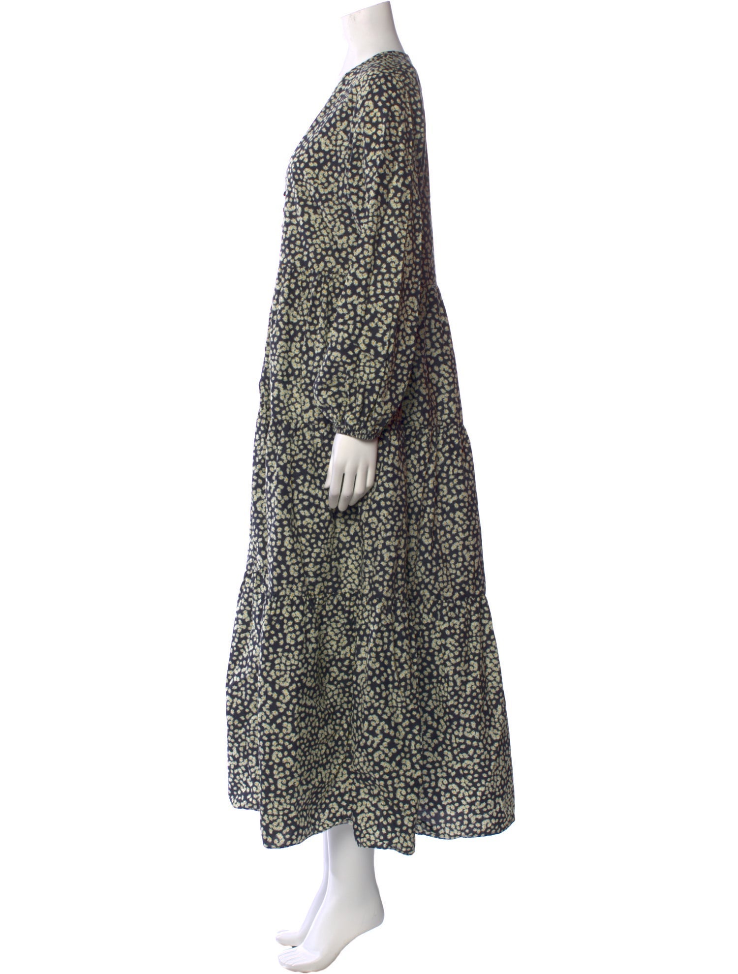 Matteau Floral Print Long Dress