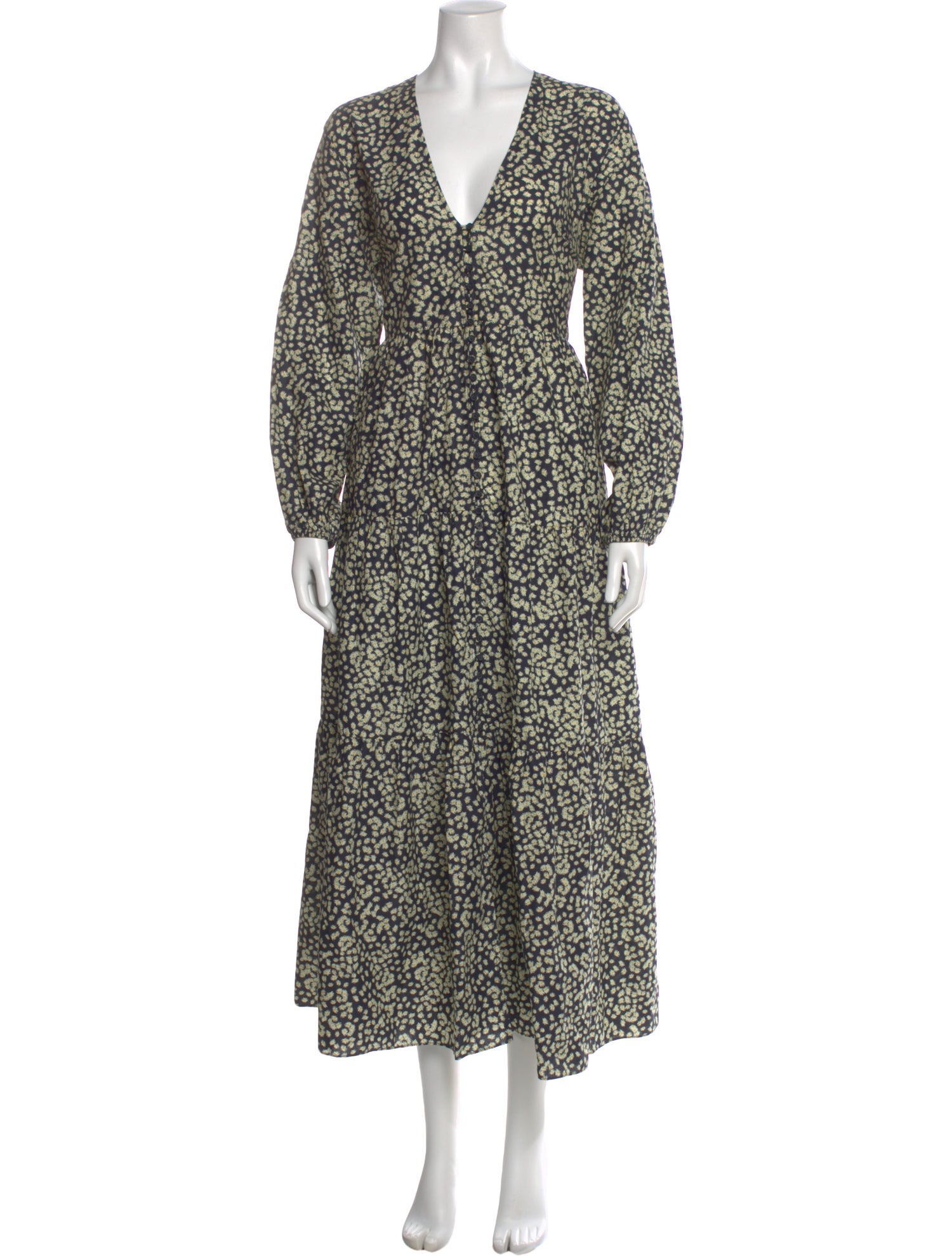 Matteau Floral Print Long Dress