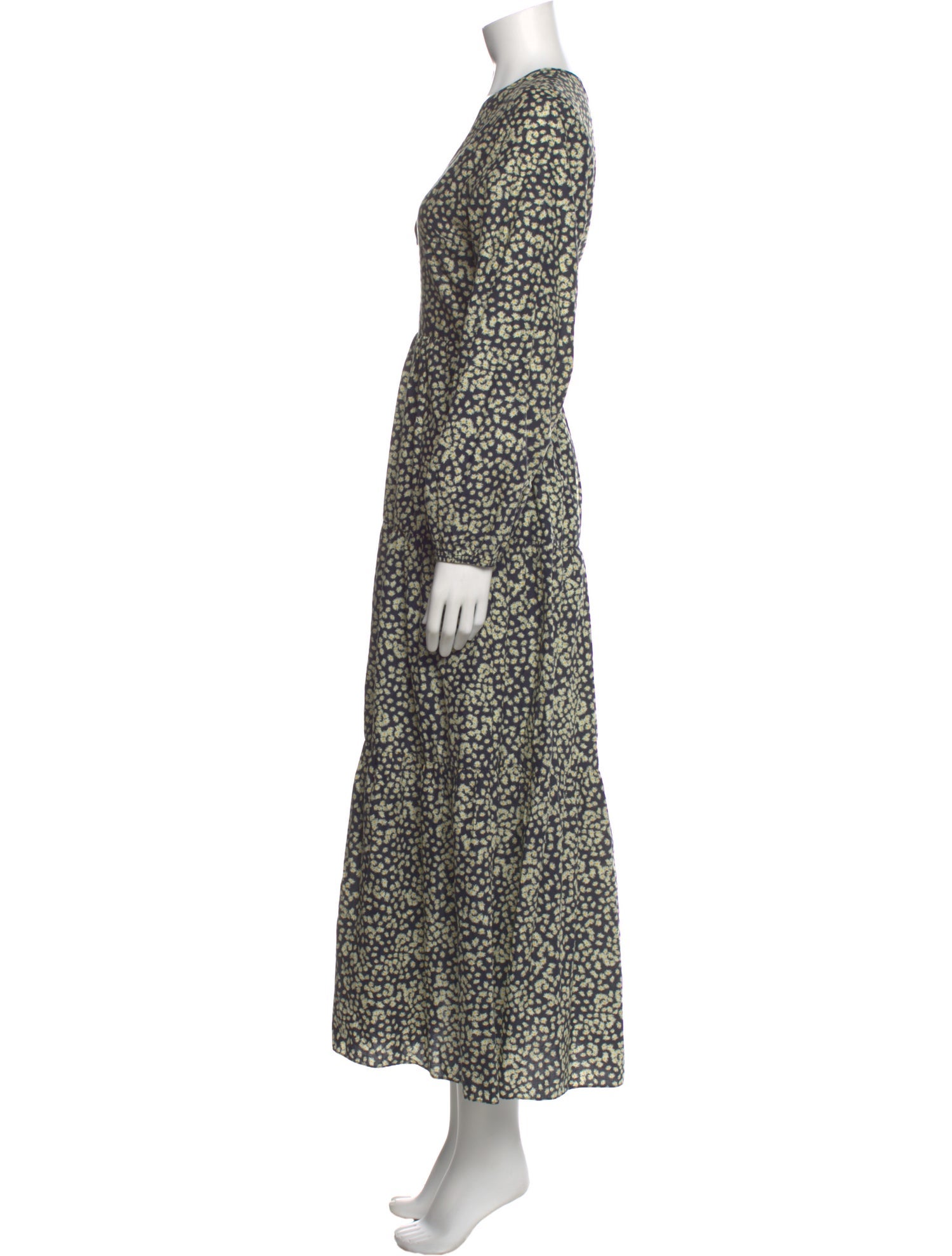 Matteau Floral Print Long Dress