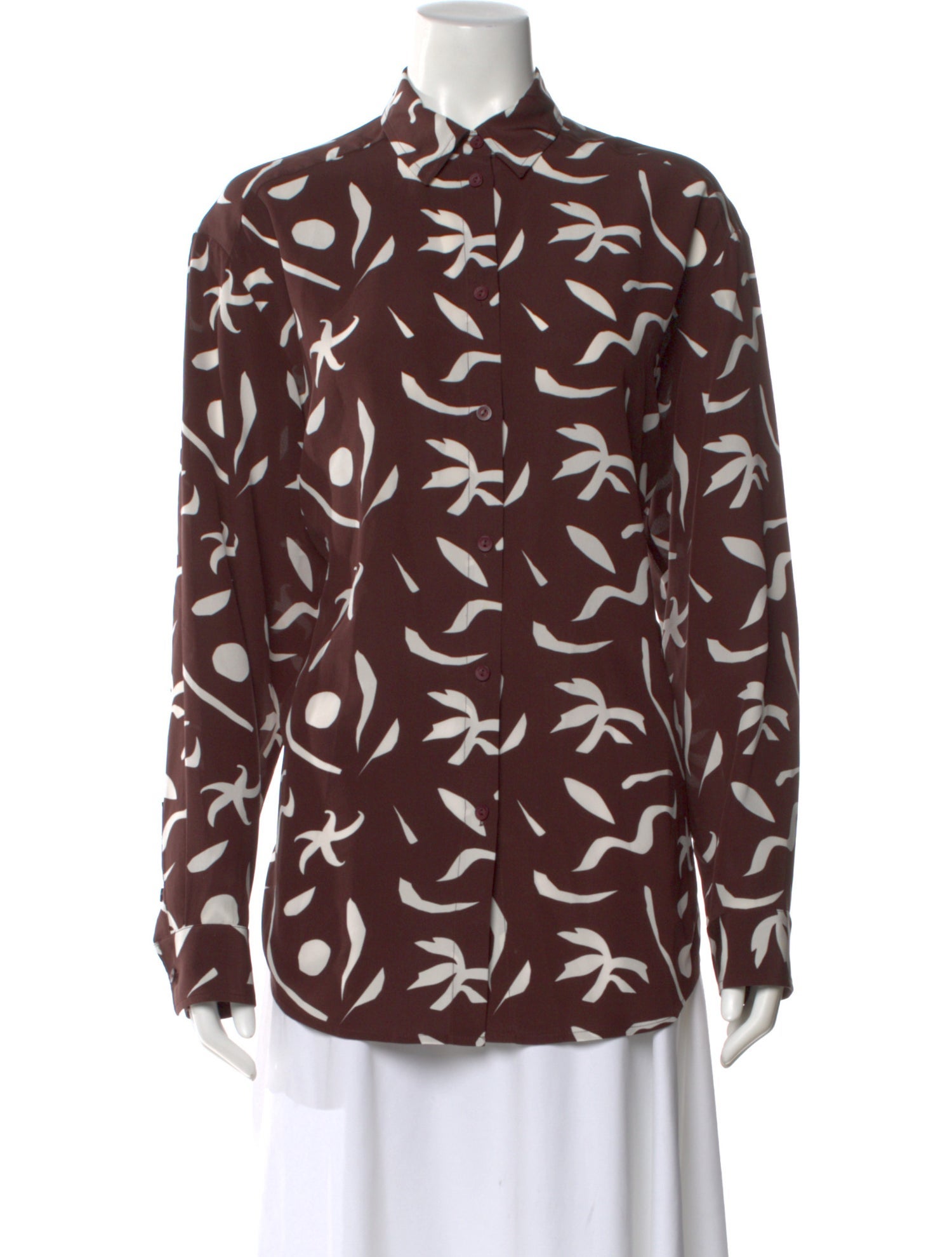 Matteau Silk Patterned Blouse