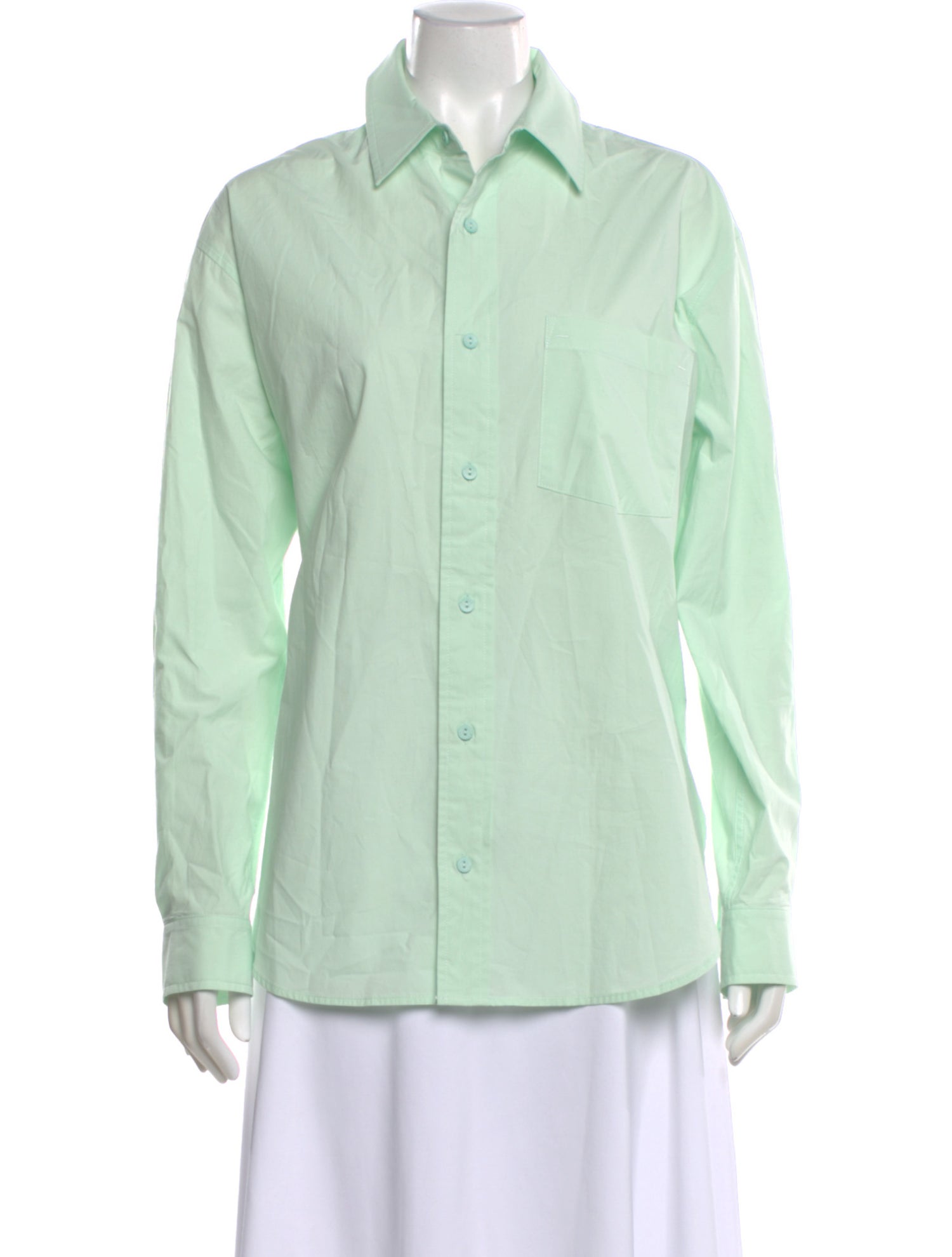 Matteau Long Sleeve Button-Up Top w/ Tags