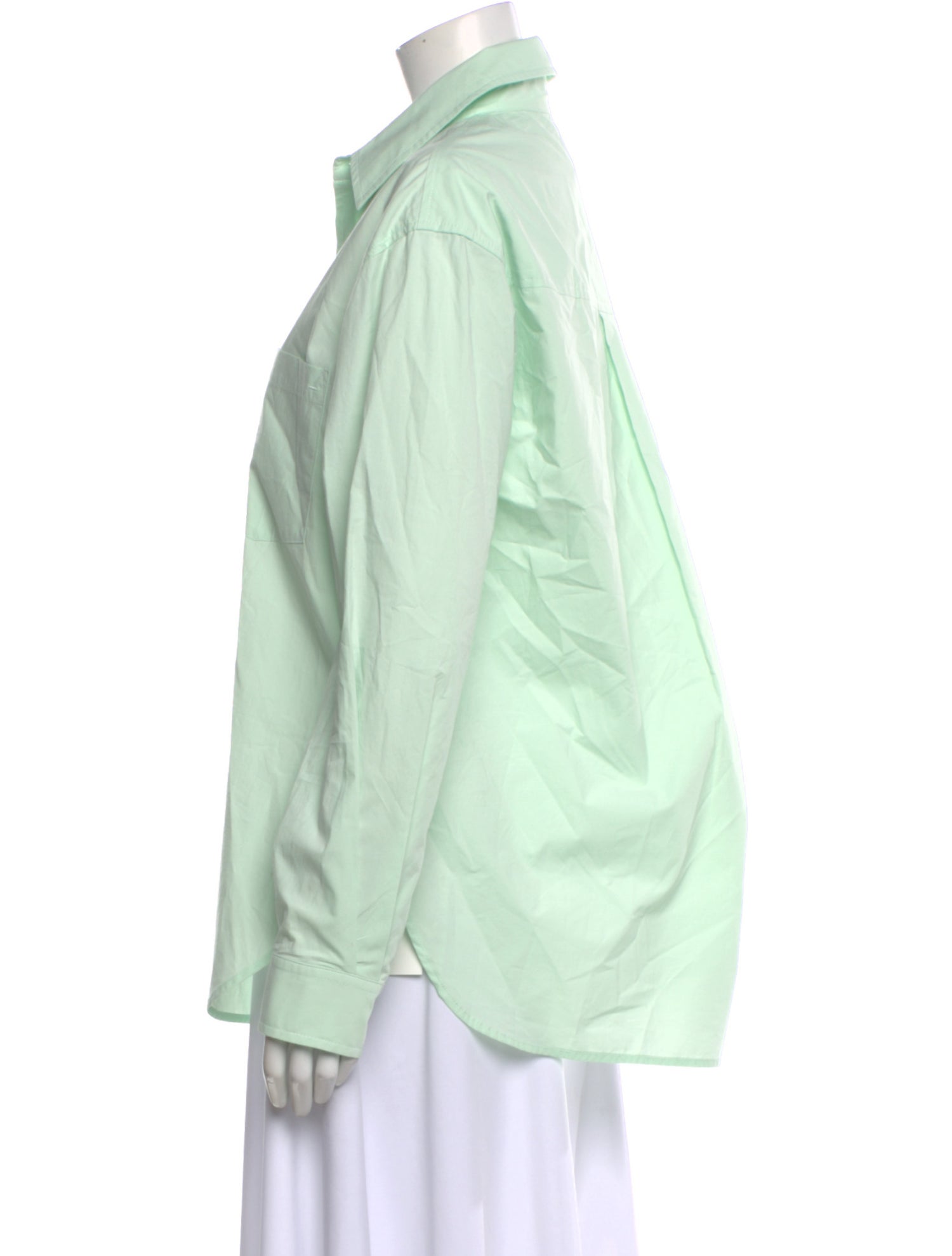 Matteau Long Sleeve Button-Up Top w/ Tags