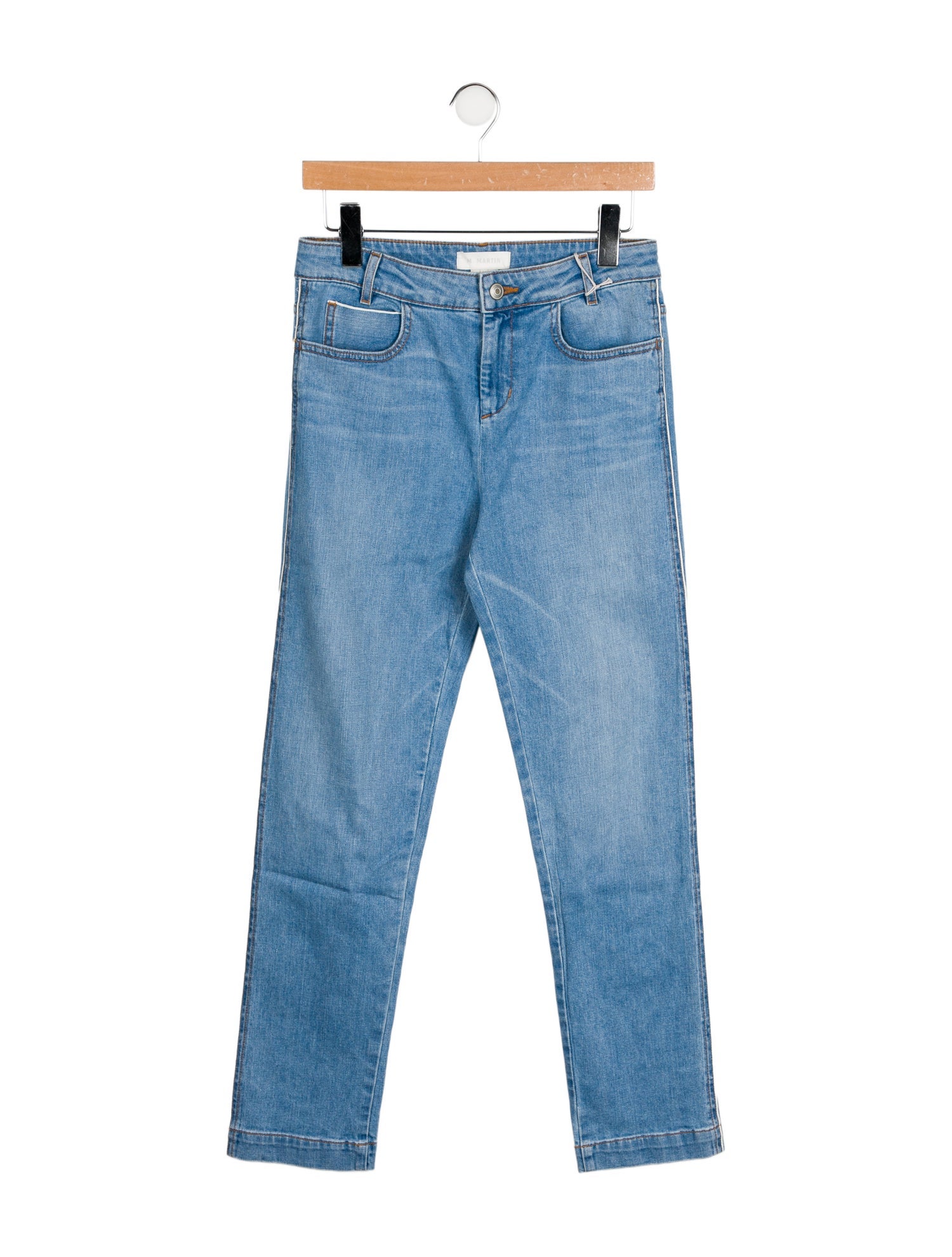 M.Martin High-Rise Straight Leg Jeans w/ Tags