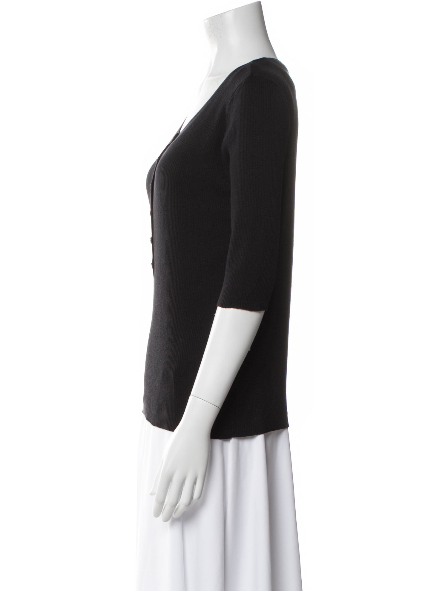 M.Martin Silk Scoop Neck Top w/ Tags