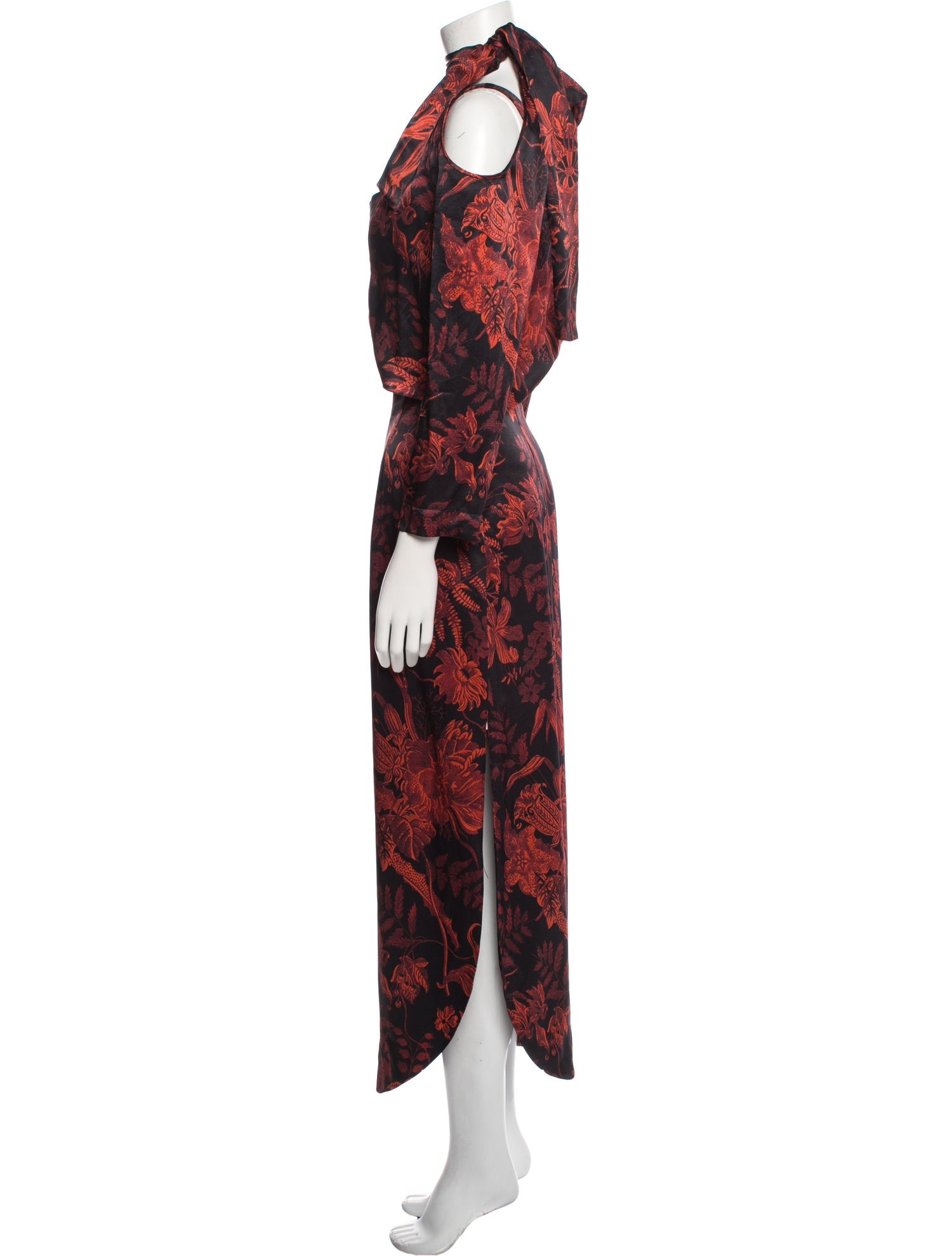 Matériel Tbilisi Floral Print Long Dress