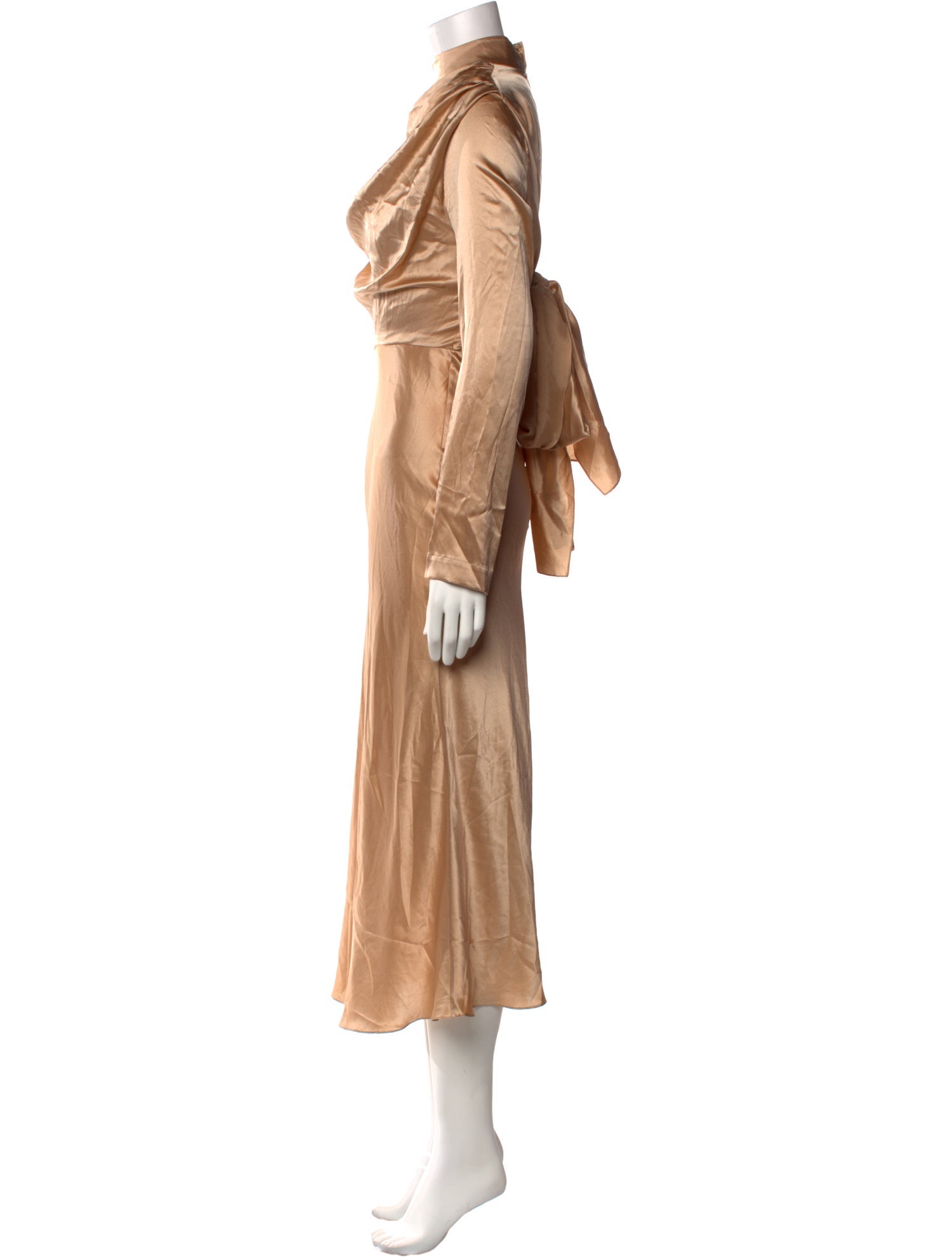 Matériel Tbilisi Silk Long Dress