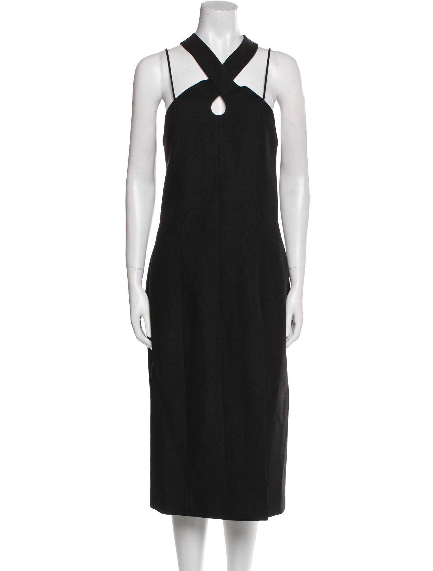 Matériel Tbilisi Halterneck Midi Length Dress