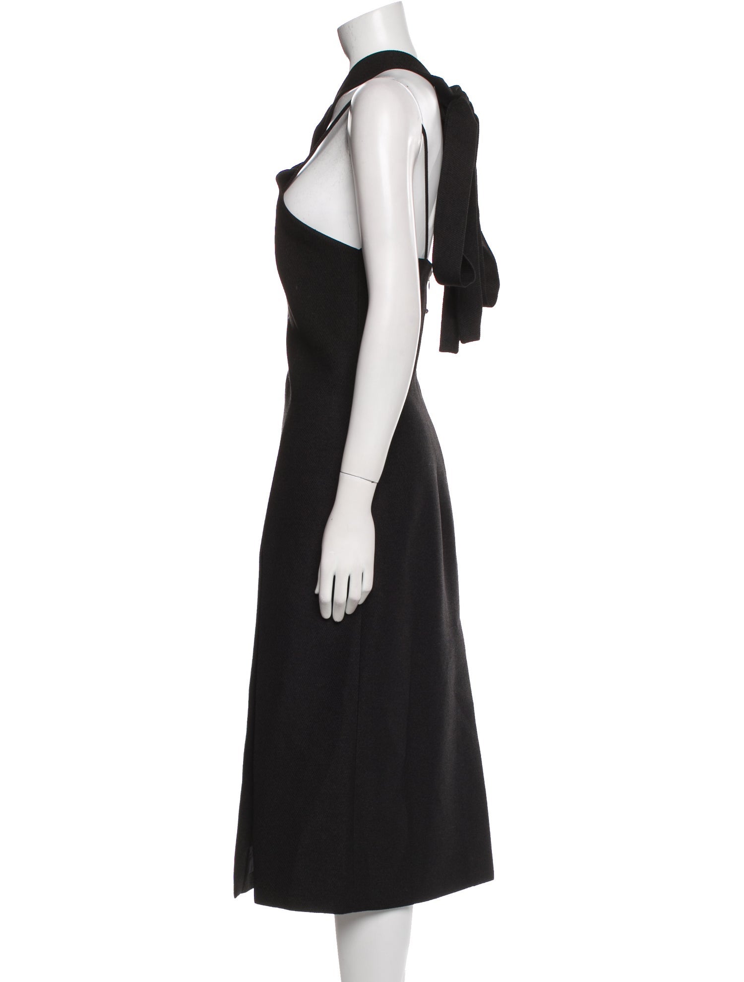 Matériel Tbilisi Halterneck Midi Length Dress