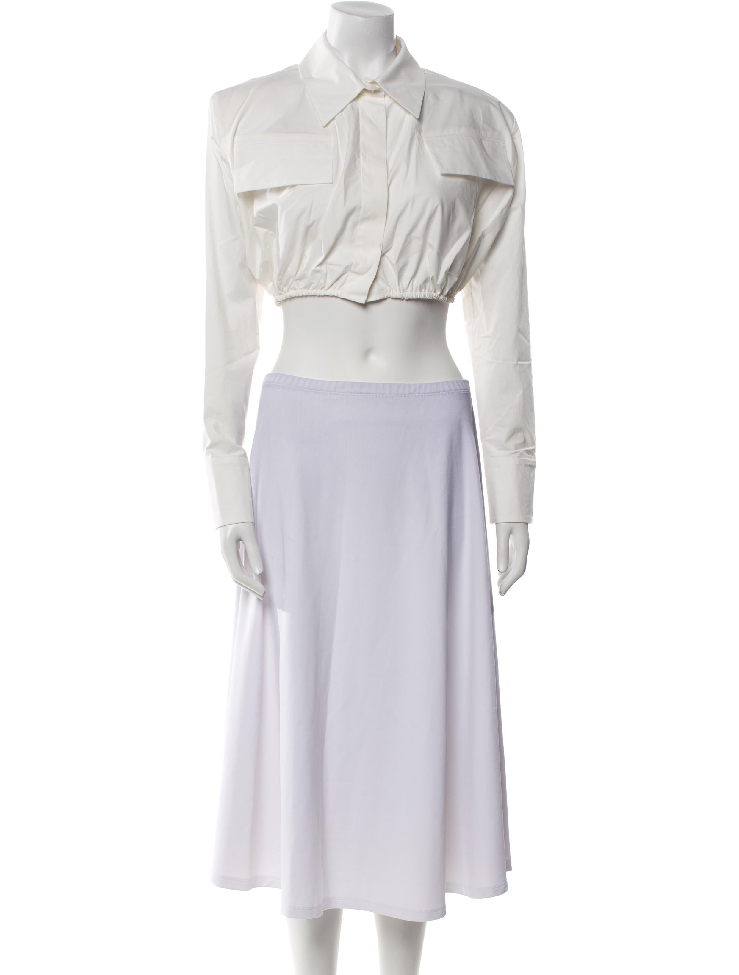 Matériel Tbilisi Long Sleeve Crop Top w/ Tags