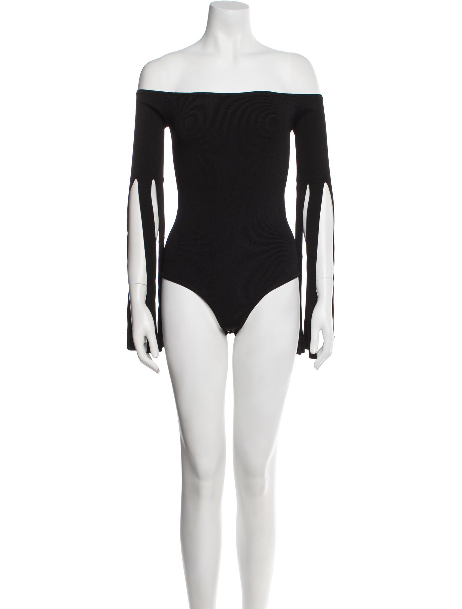 Matériel Tbilisi Off-The-Shoulder Long Sleeve Bodysuit w/ Tags