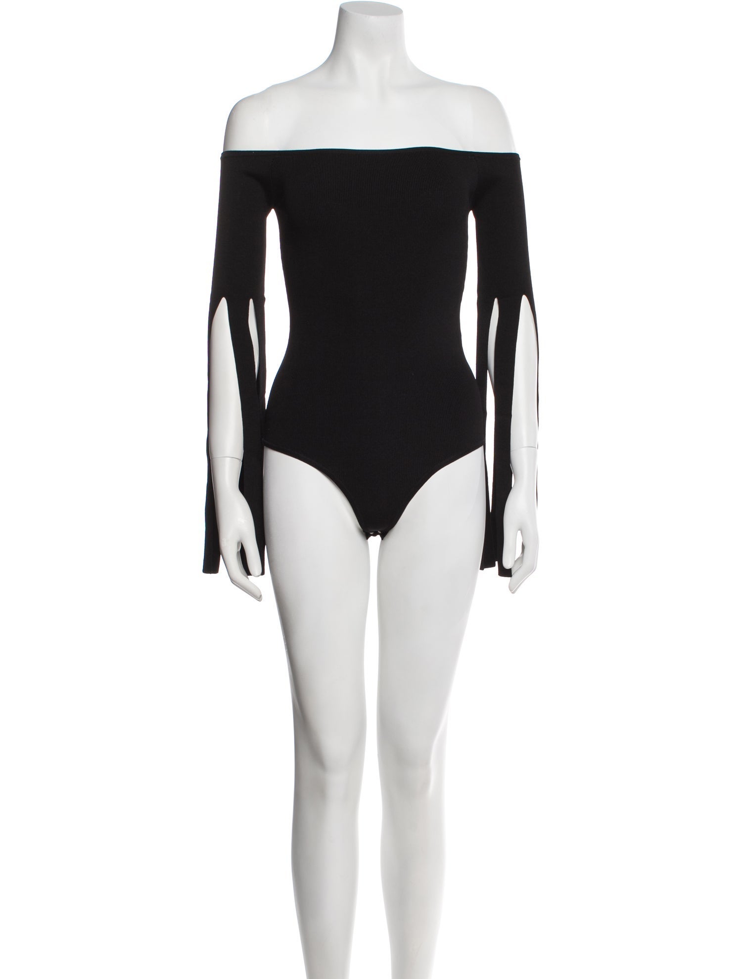 Matériel Tbilisi Off-The-Shoulder Long Sleeve Bodysuit w/ Tags