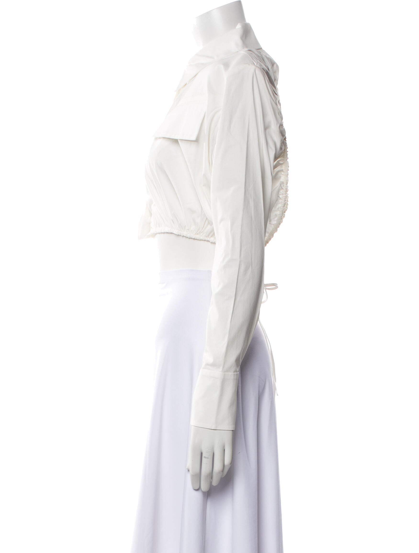 Matériel Tbilisi Long Sleeve Crop Top w/ Tags