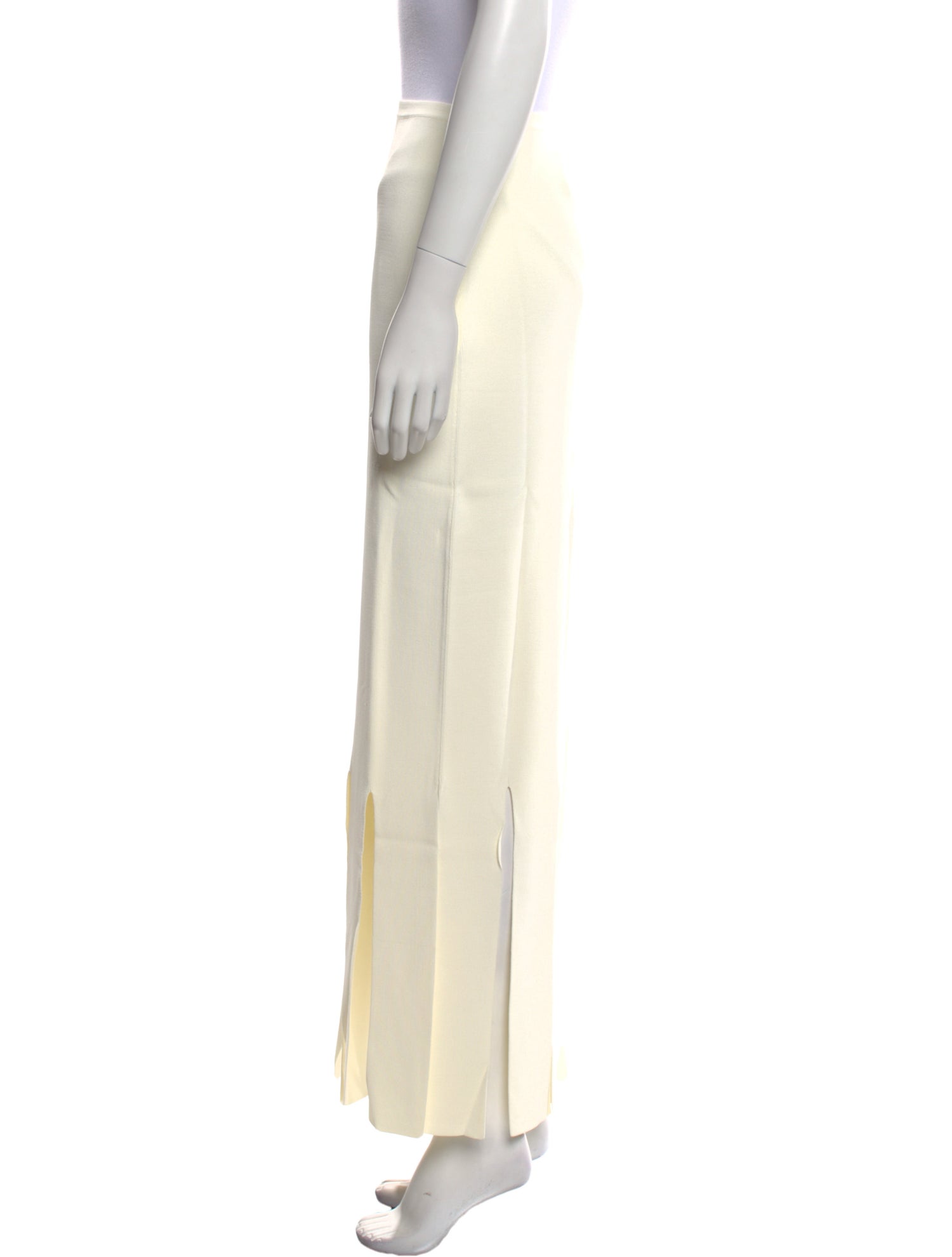 Matériel Tbilisi Fringe Trim Accent Long Skirt w/ Tags