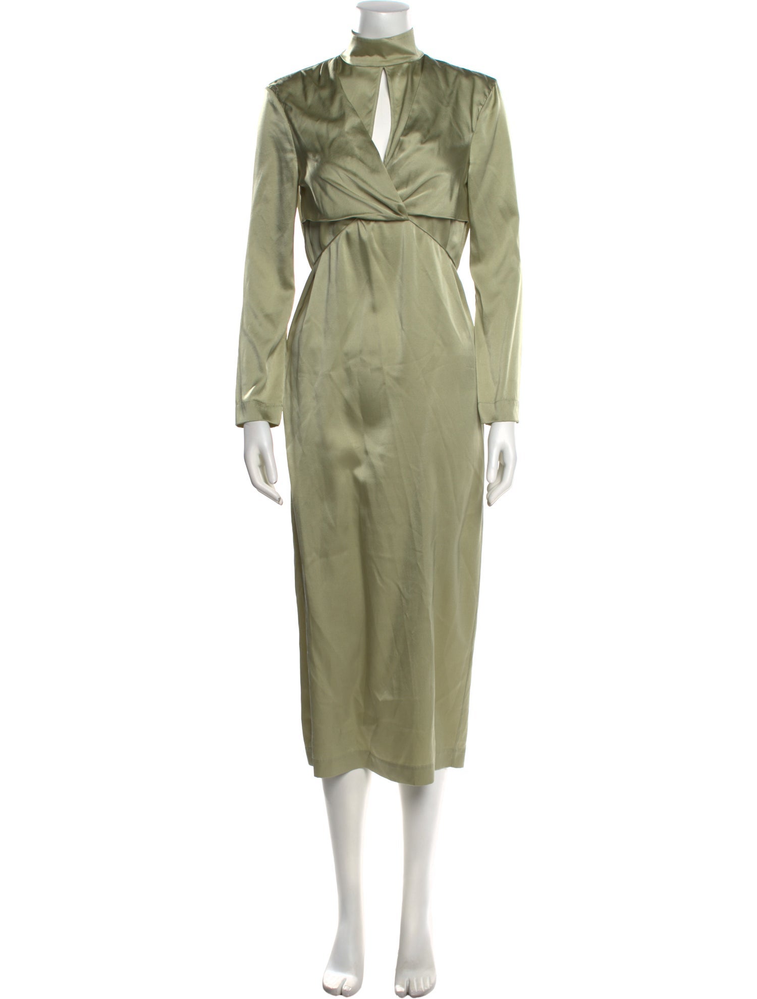 Matériel Tbilisi Mock Neck Long Dress