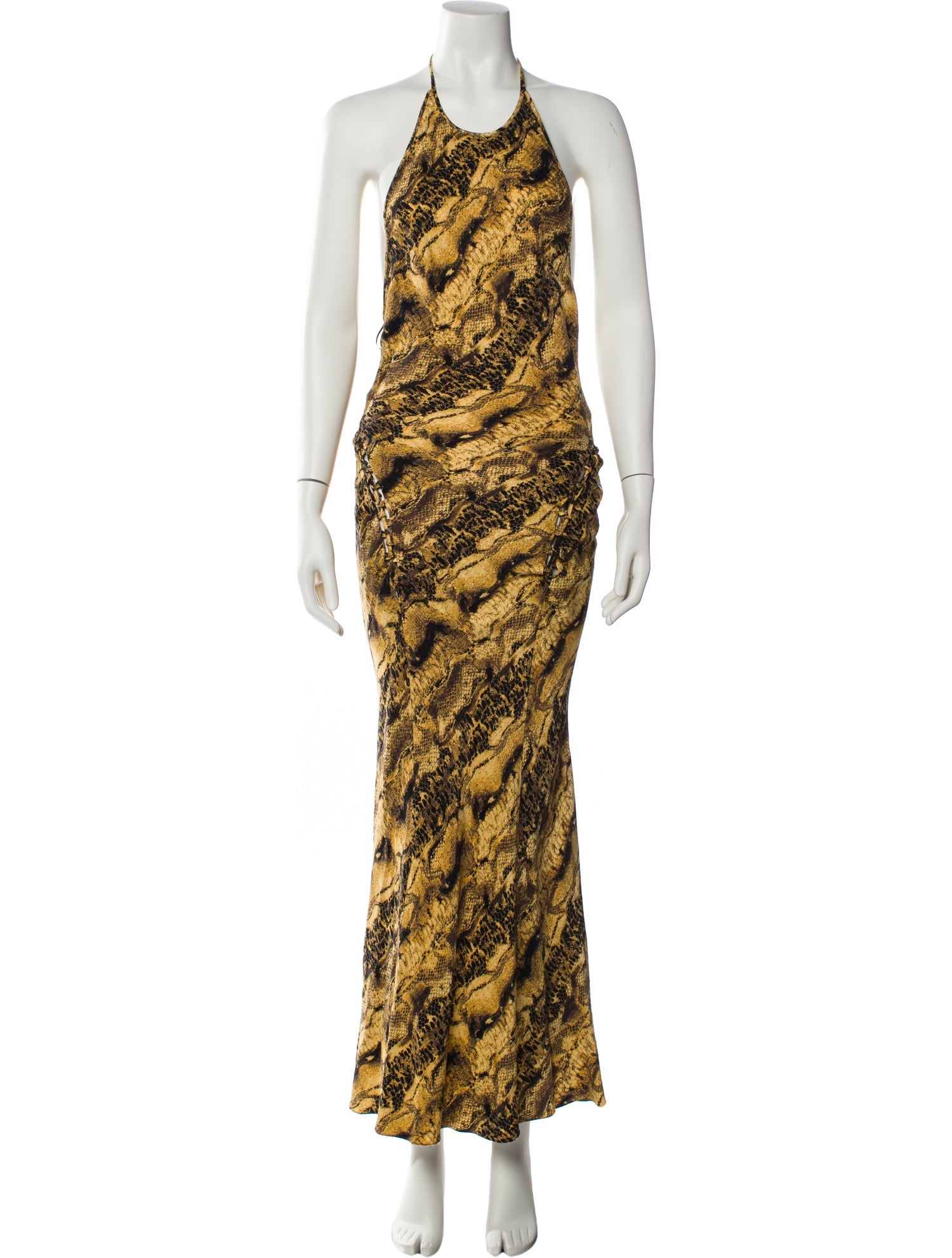 Matériel Tbilisi Animal Print Long Dress