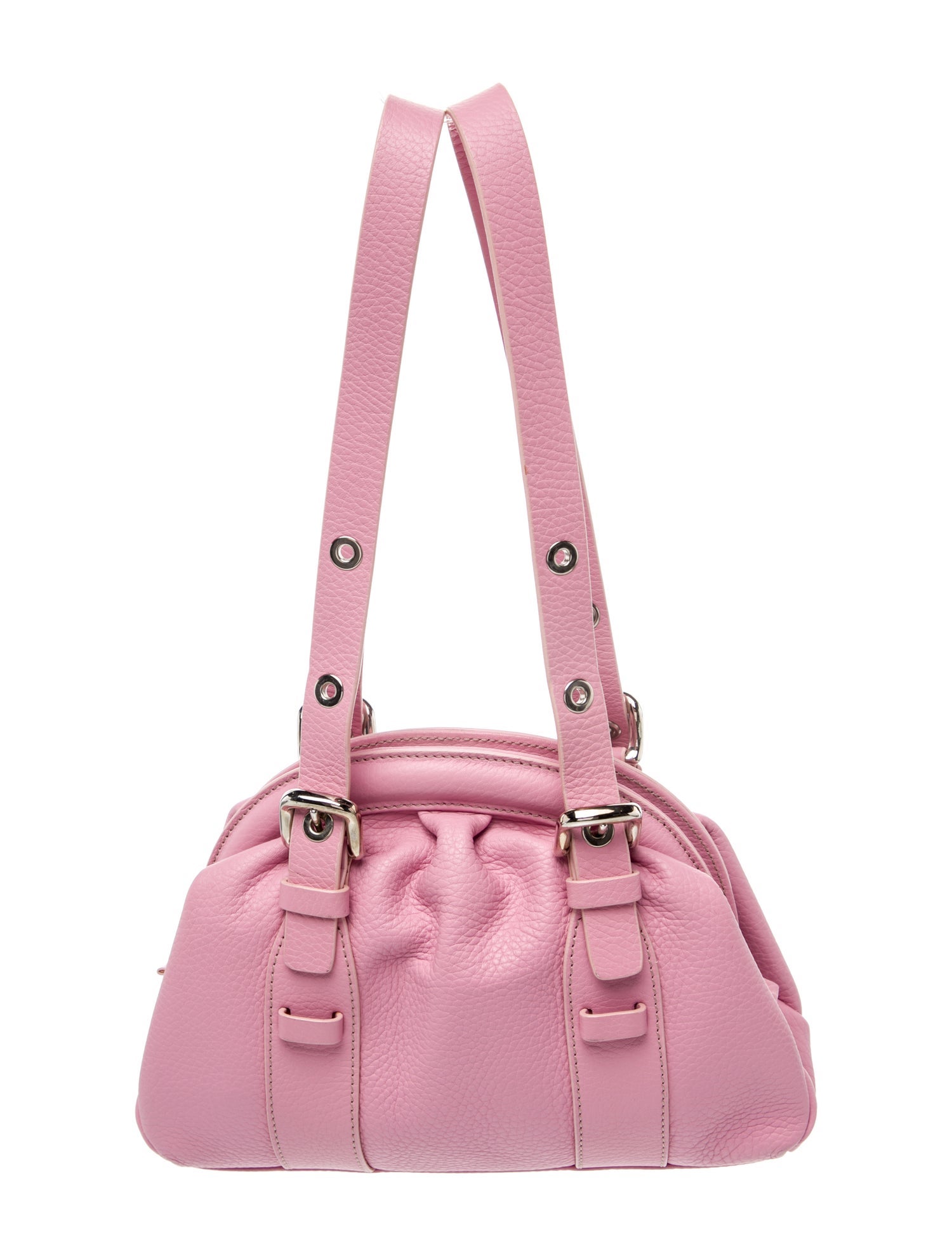 Mauro Governa Leather Top Handle Bag