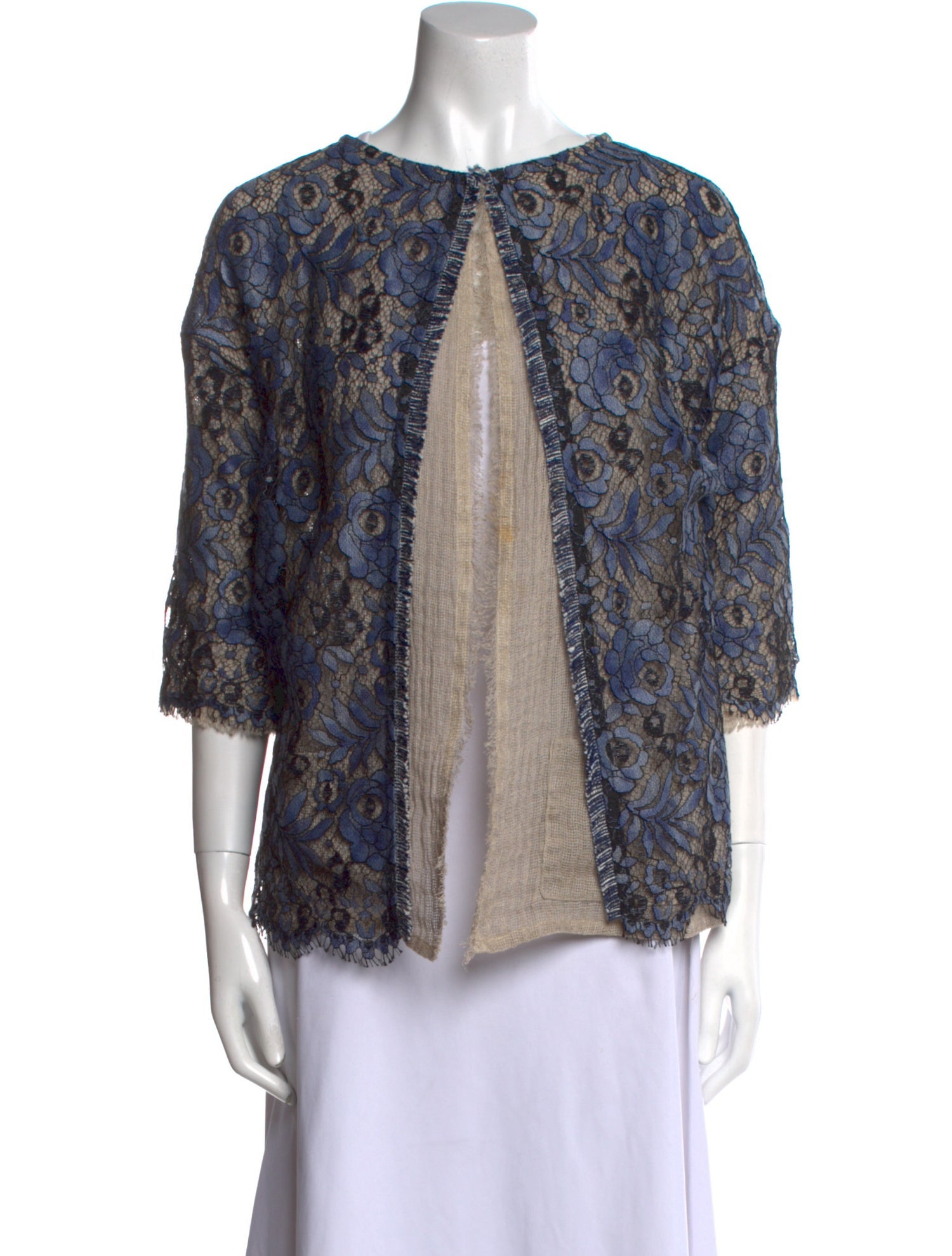 Maurizio Pecoraro Printed Bateau Neckline Sweater