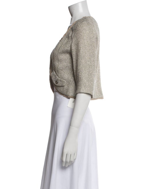 Maurizio Pecoraro Tweed Pattern Evening Jacket