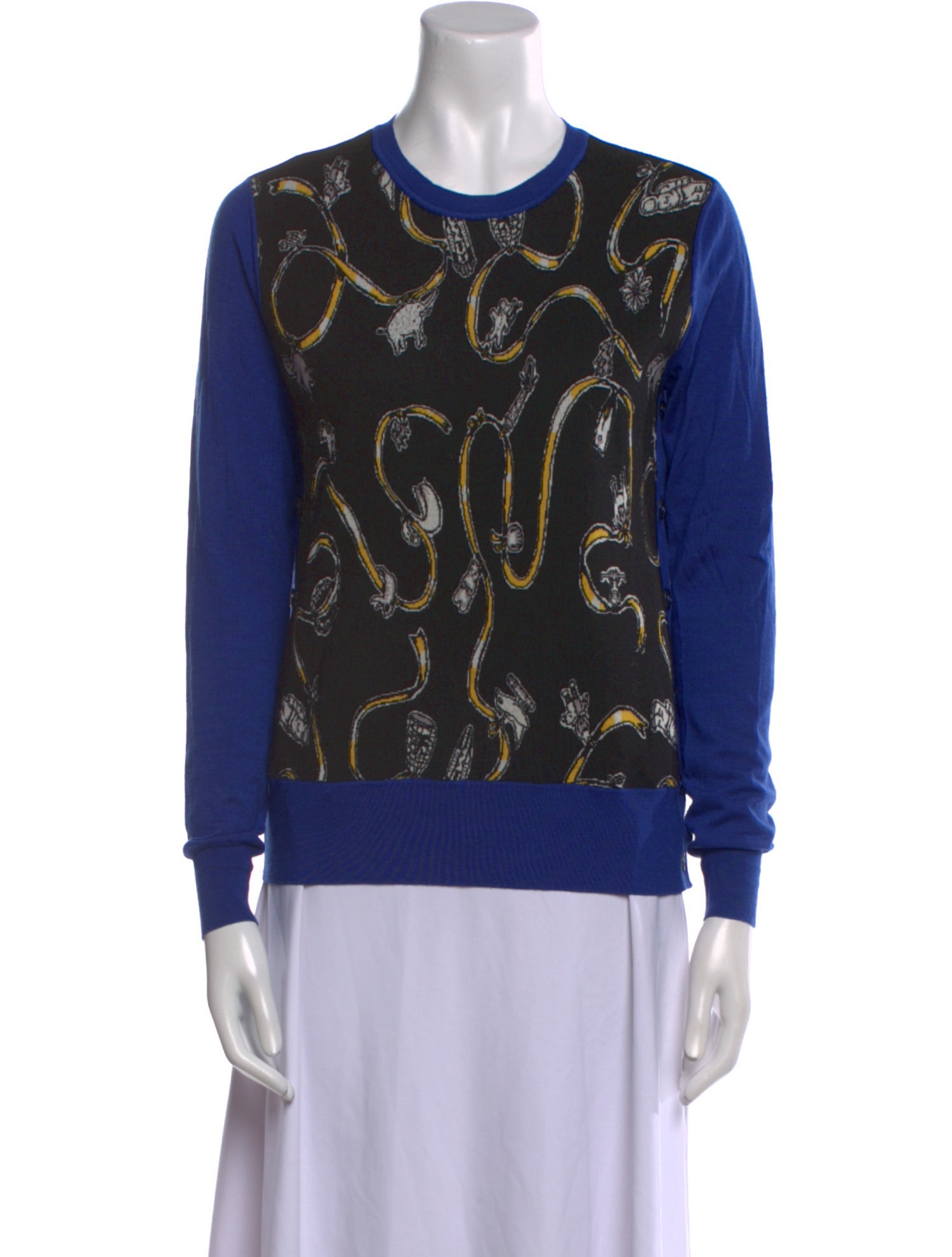 Marni x Frank Navin Virgin Wool Printed Sweater