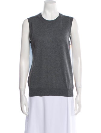 Marni x Frank Navin Virgin Wool Crew Neck Top